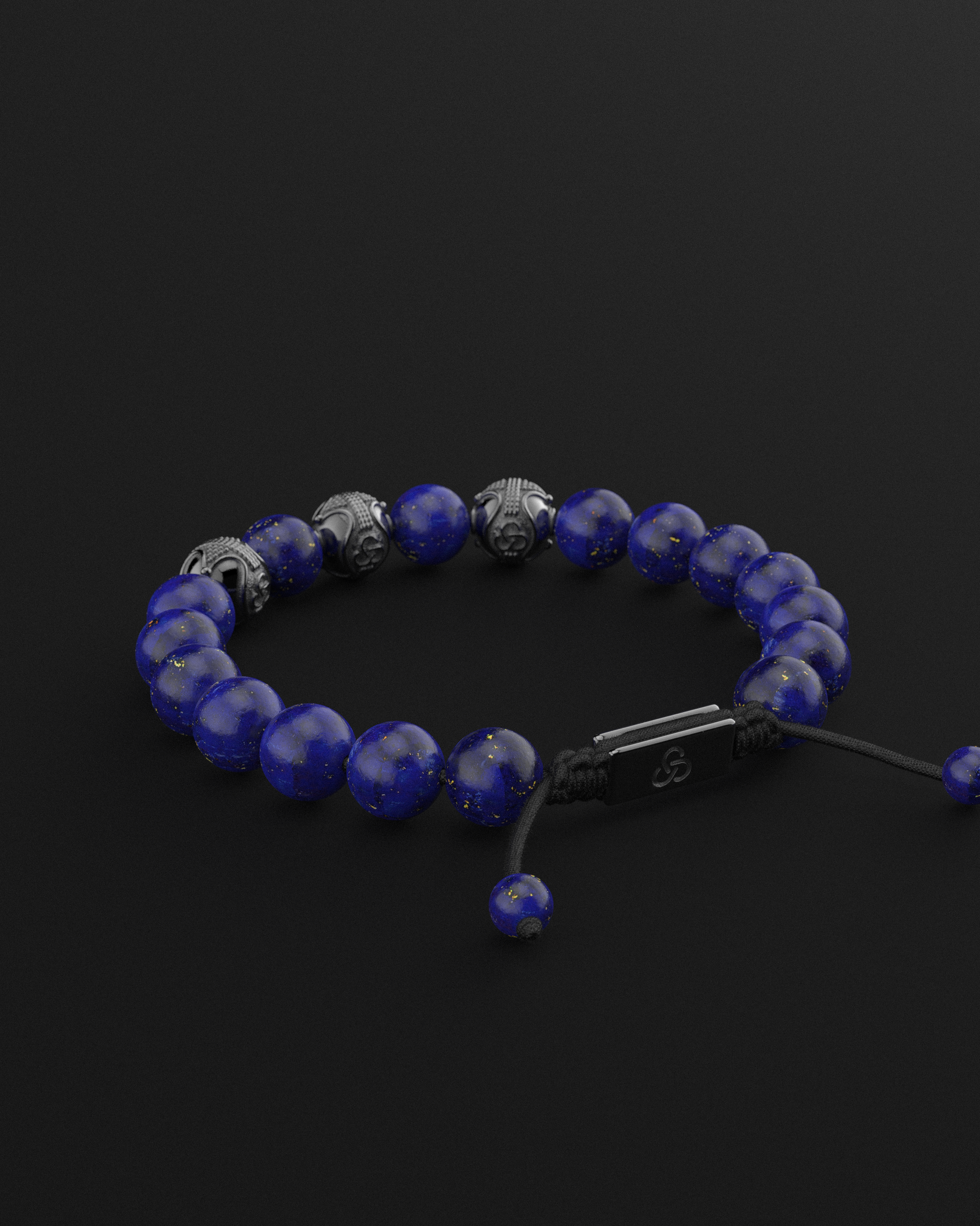 Lapis Lazuli Bracelet 10mm | Premium