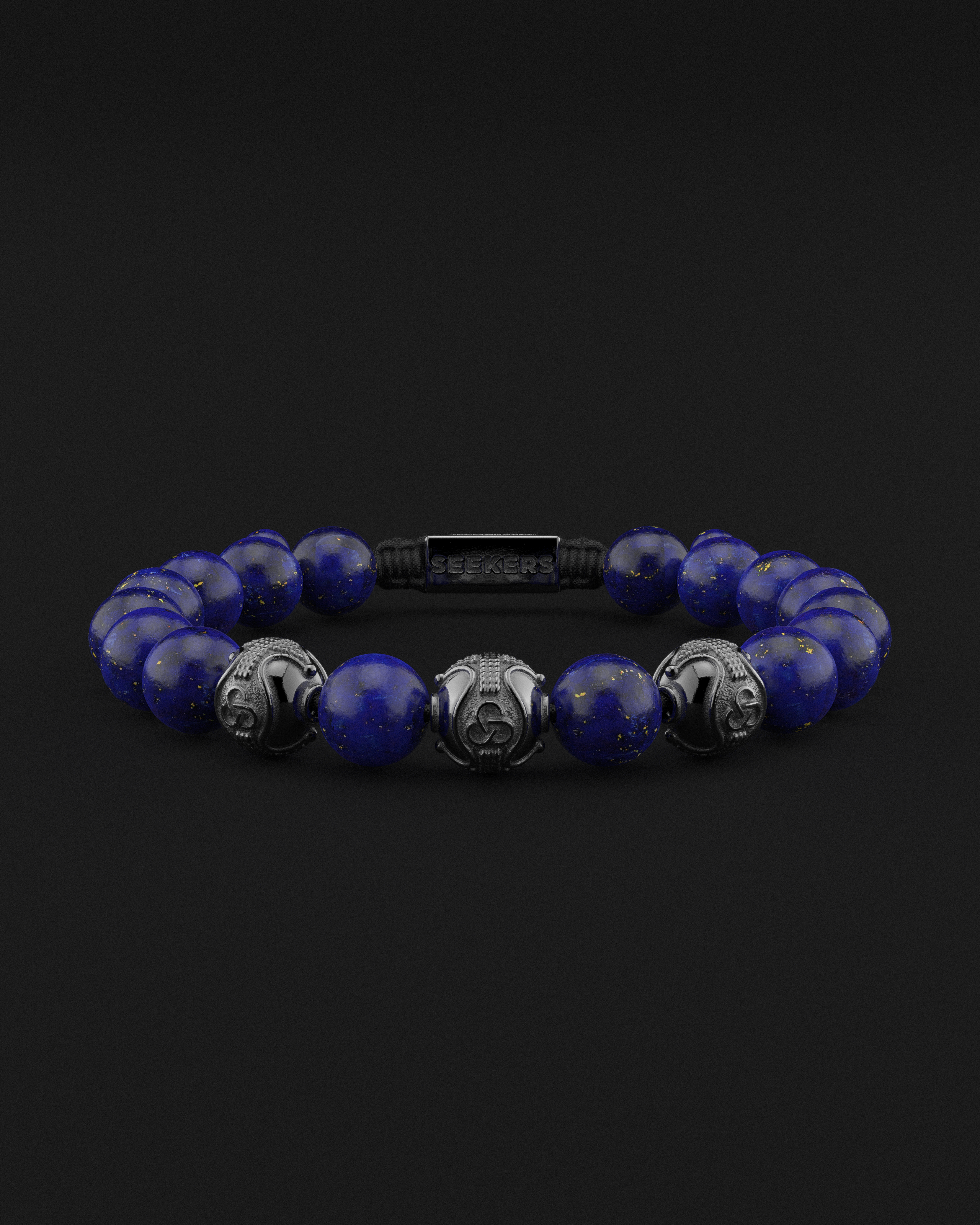 Lapis Lazuli Bracelet 10mm | Premium