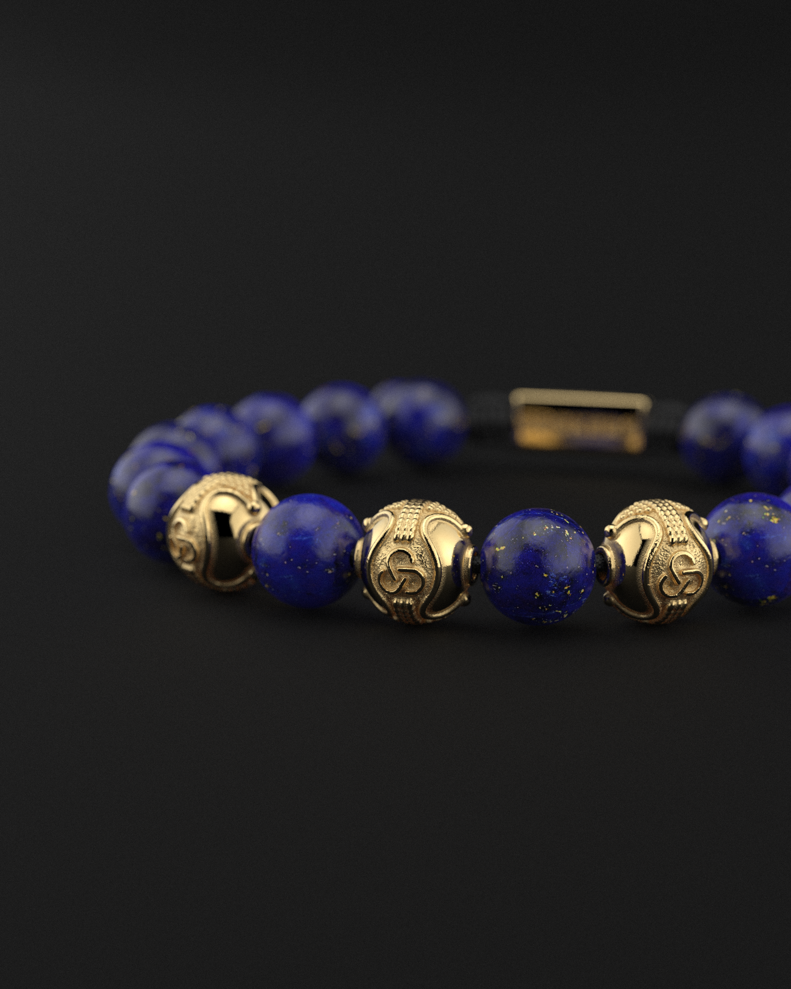 Lapis Lazuli Bracelet 10mm | Premium