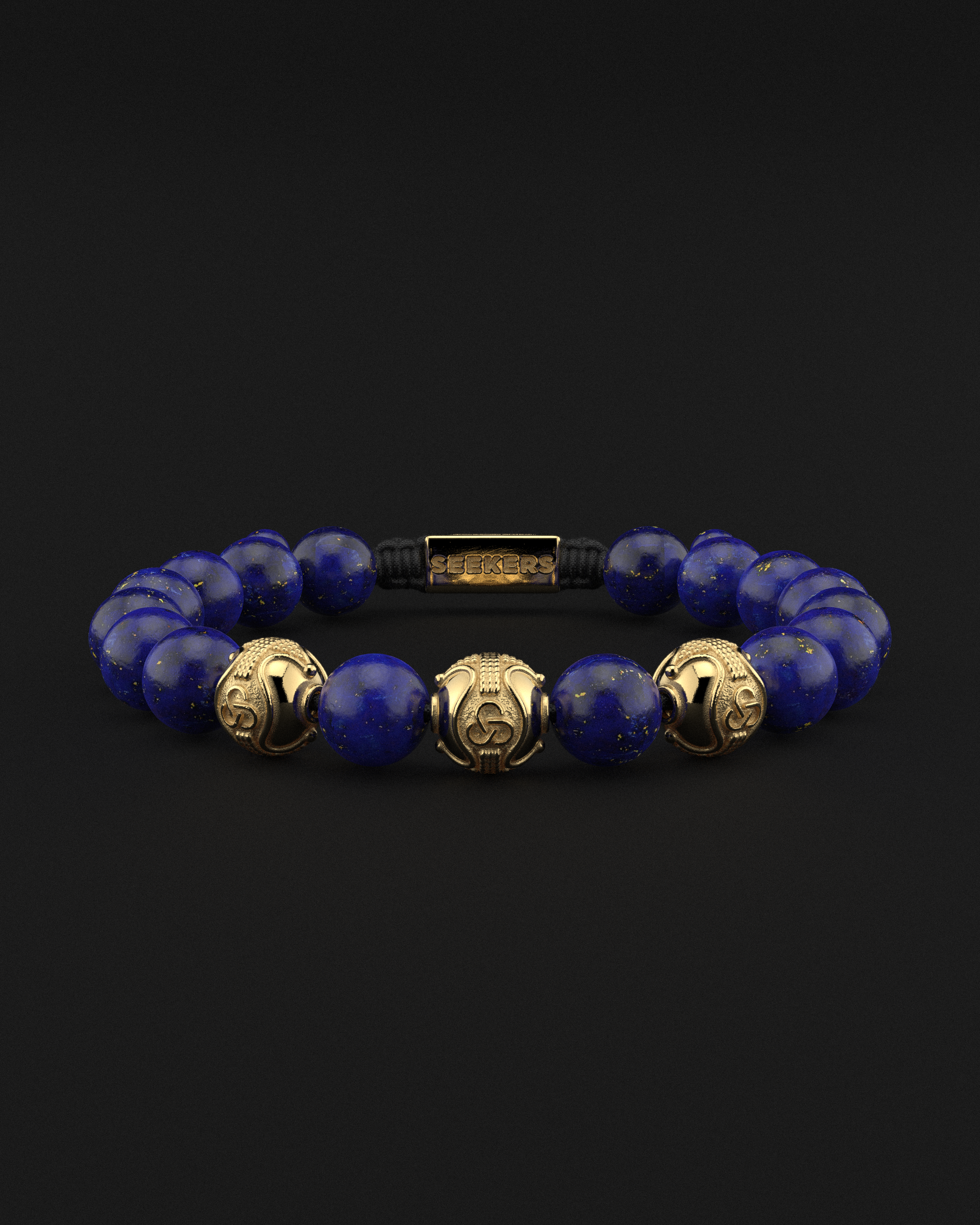 Lapis Lazuli Bracelet 10mm | Premium