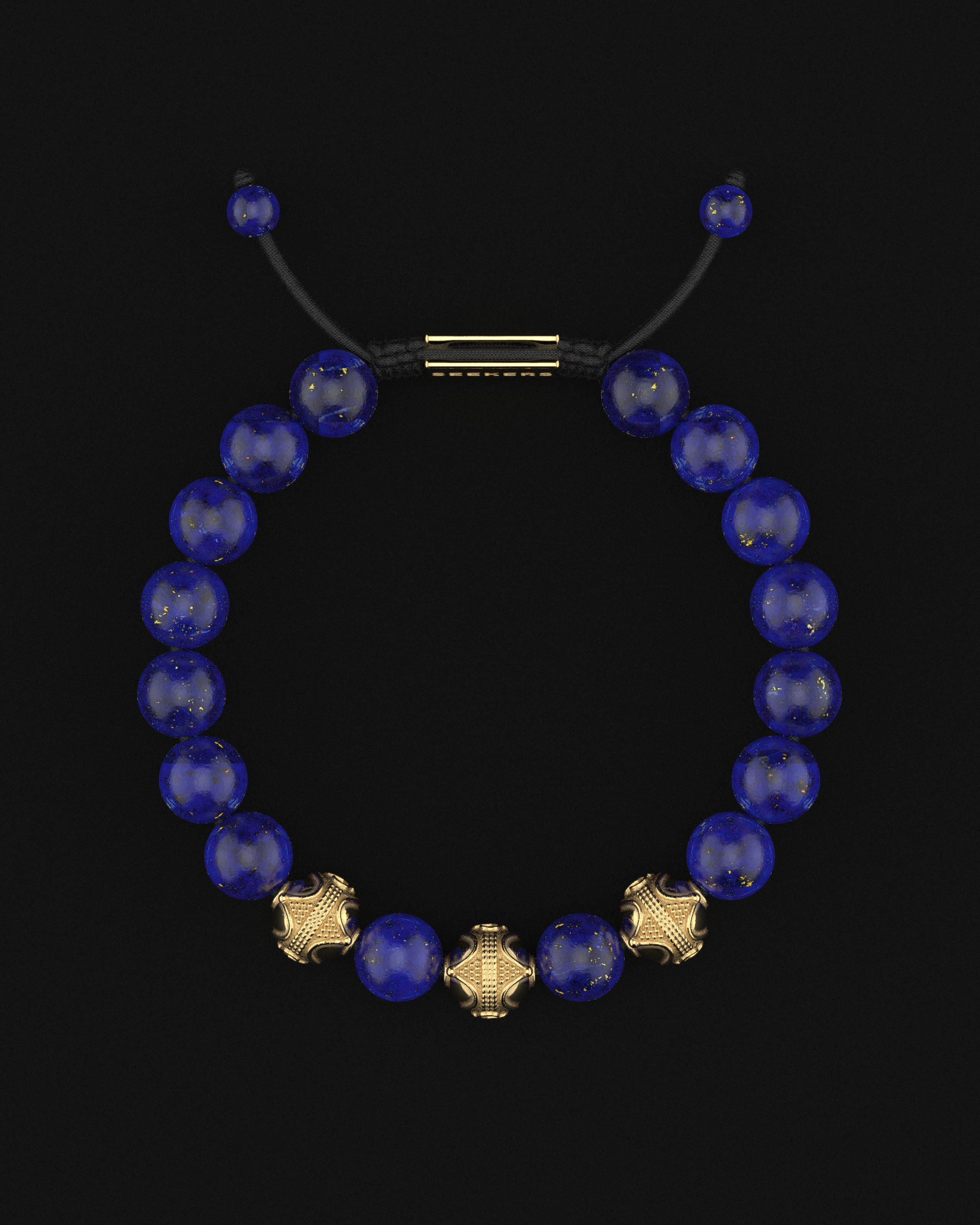 Lapis Lazuli Bracelet 10mm | Premium