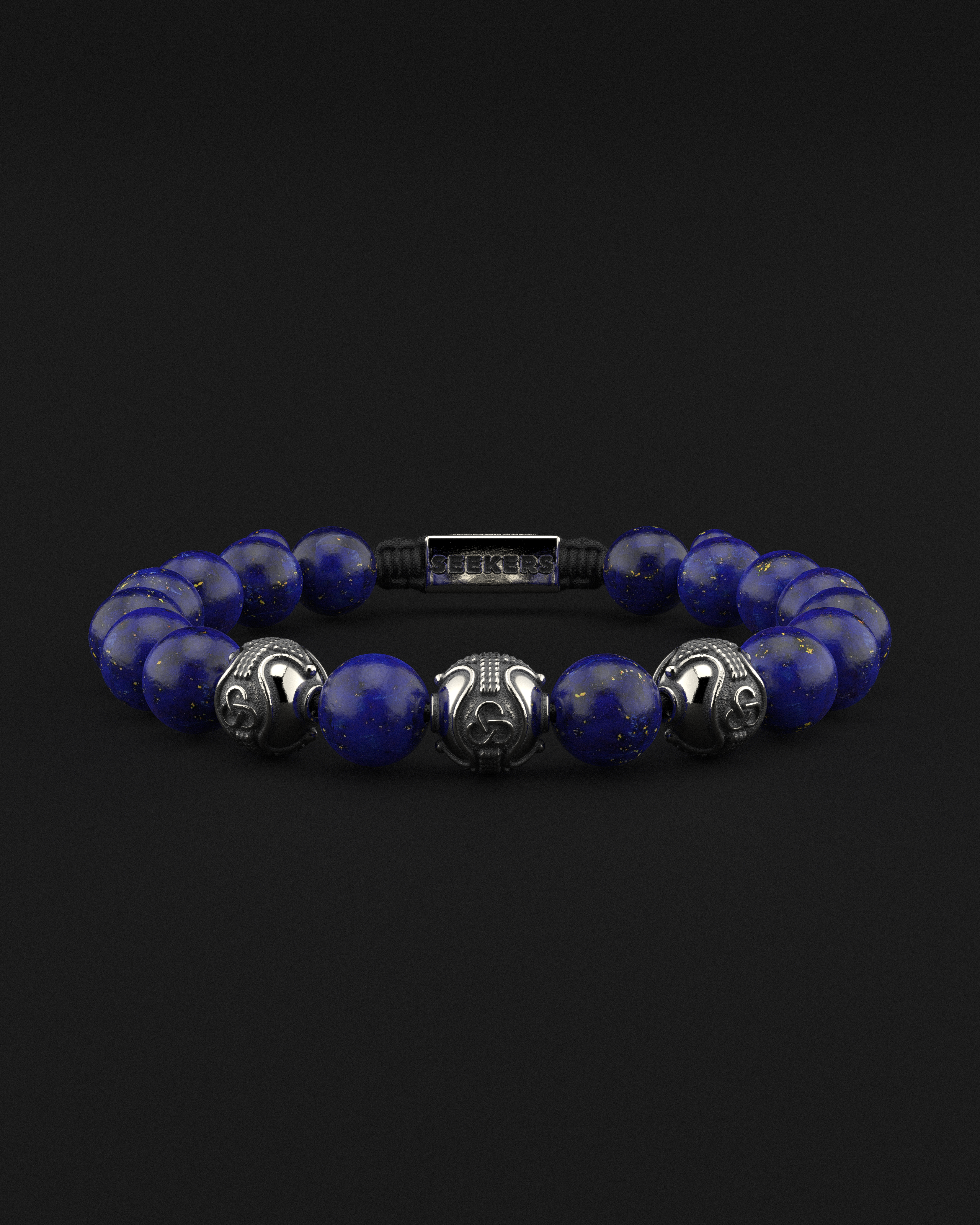 Lapis Lazuli Bracelet 10mm | Premium