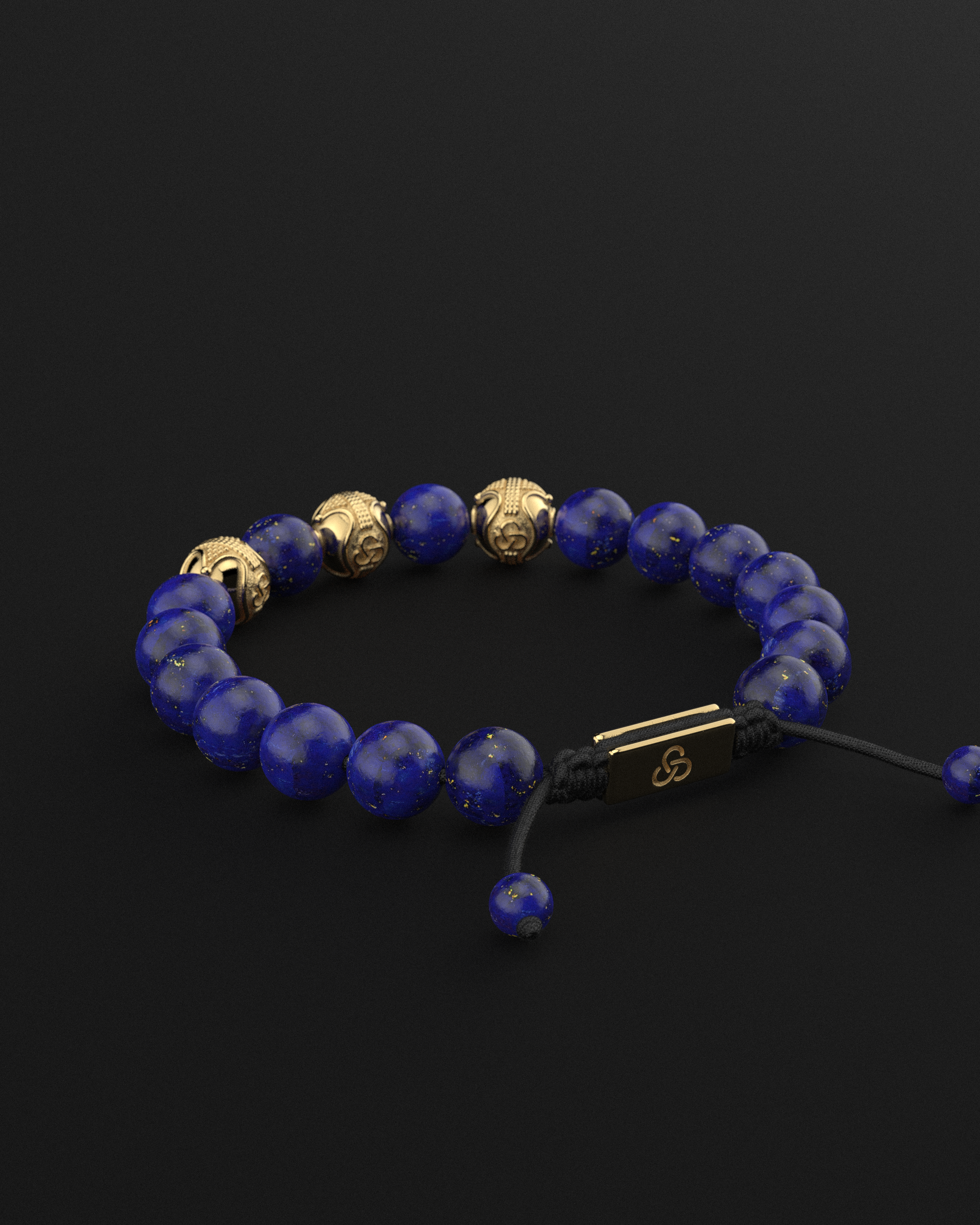 Lapis Lazuli Bracelet 10mm | Premium