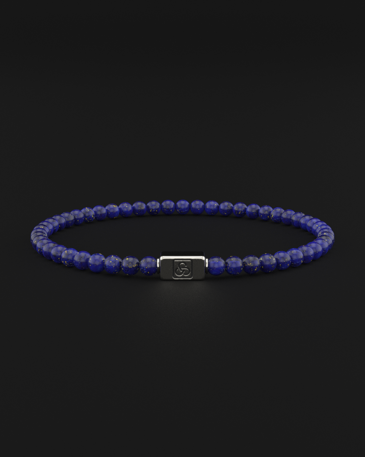 Lapis Lazuli Bracelet 4mm | Essential