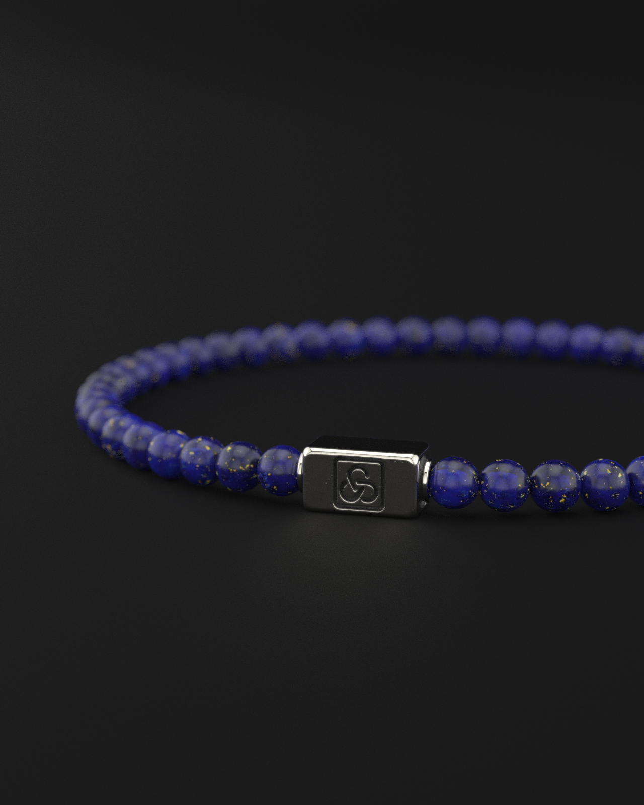 Lapis Lazuli Bracelet 4mm | Essential