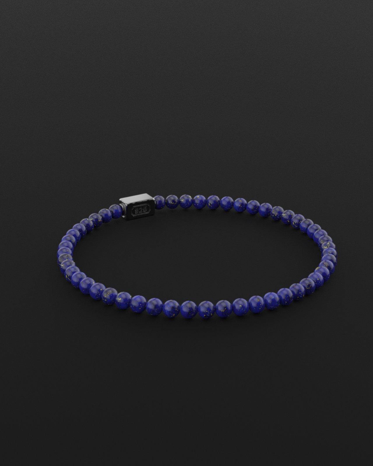 Lapis Lazuli Bracelet 4mm | Essential