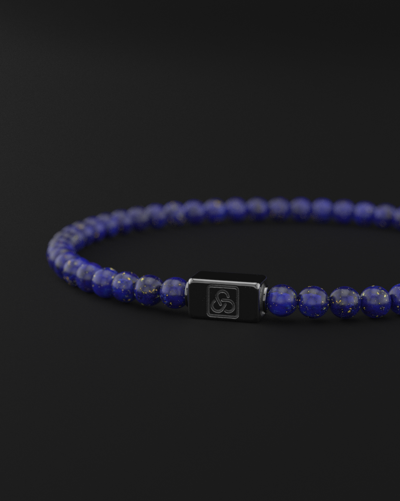 Lapis Lazuli Bracelet 4mm | Essential