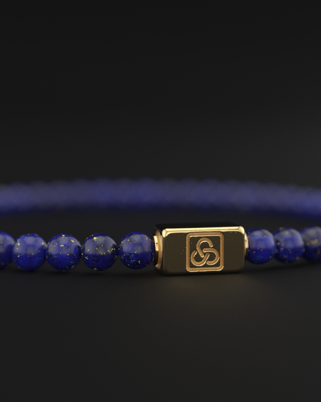 Lapis Lazuli Bracelet 4mm | Essential