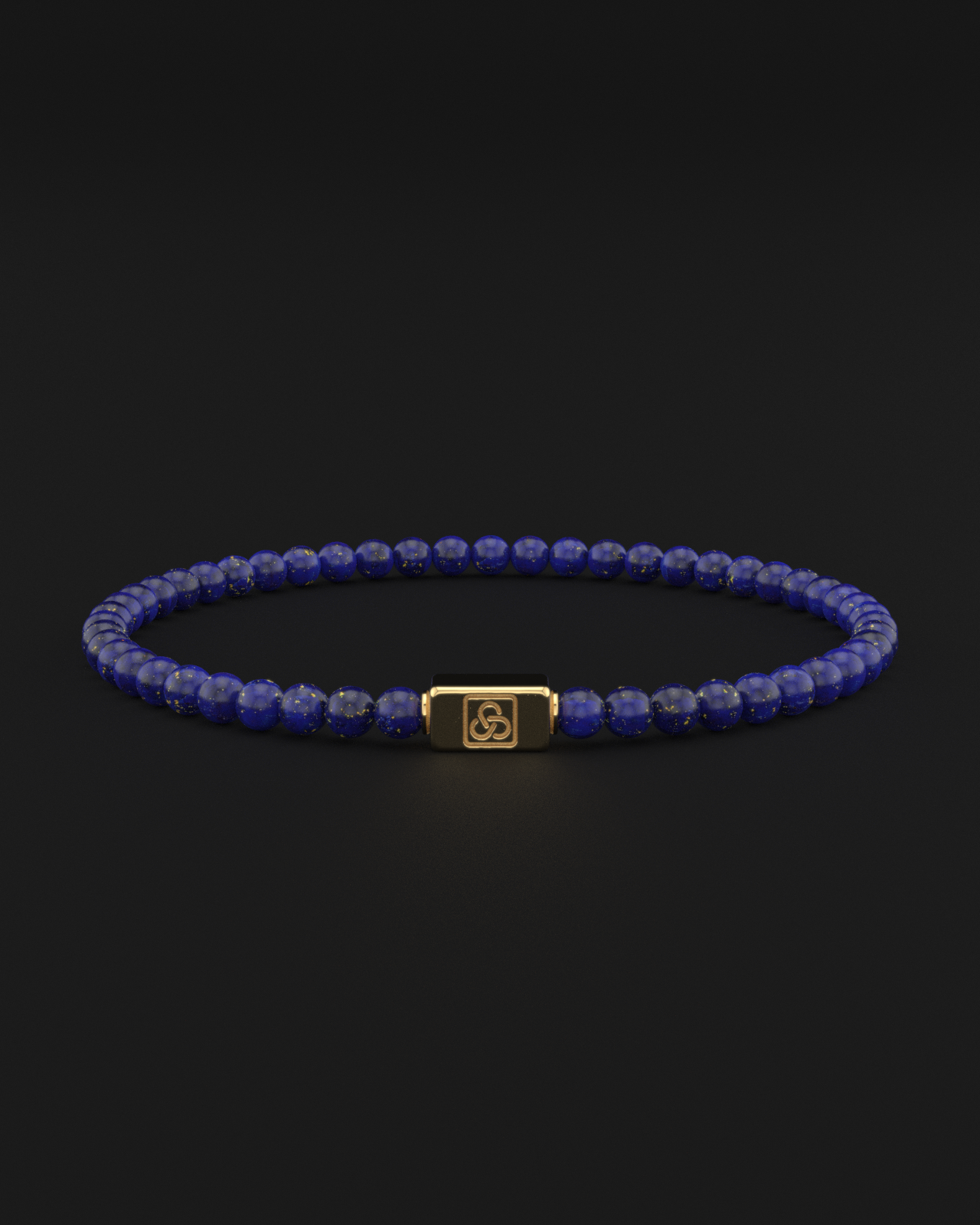 Lapis Lazuli Bracelet 4mm | Essential