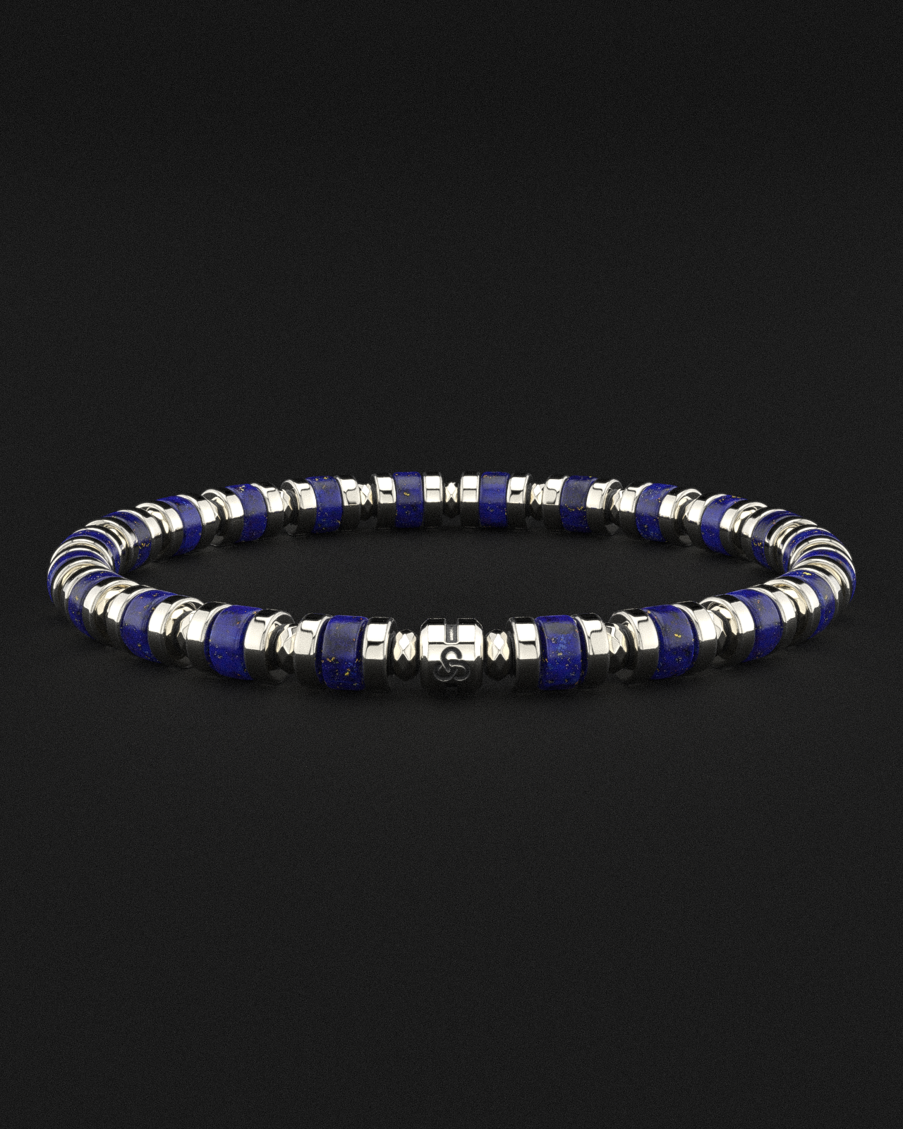 Lapis Lazuli Bracelet 6mm | Spacer