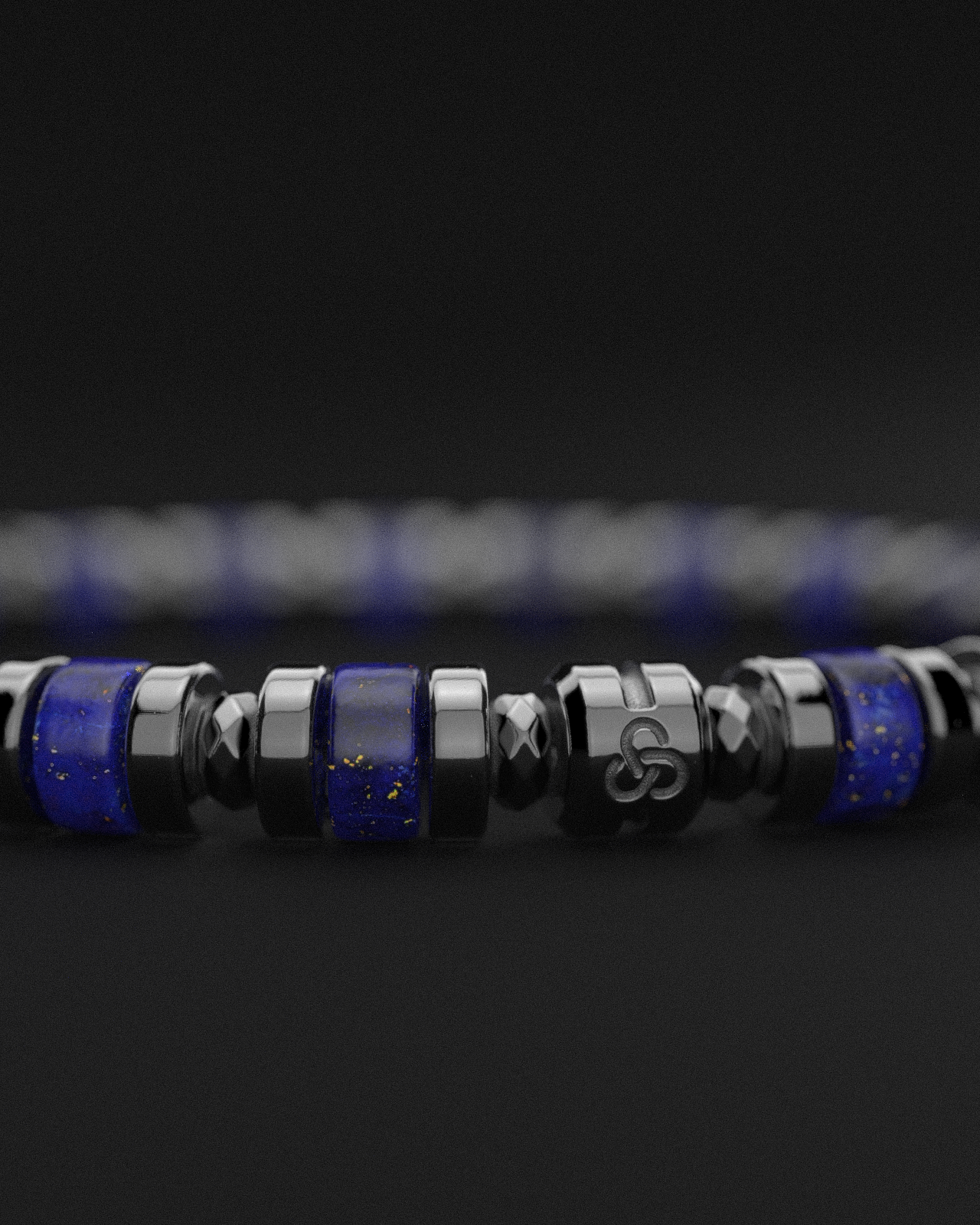 Lapis Lazuli Bracelet 6mm | Spacer