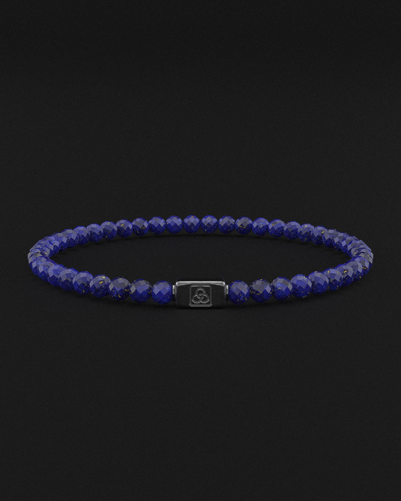 Lapis Lazuli Bracelet Faceted 4mm | Essential