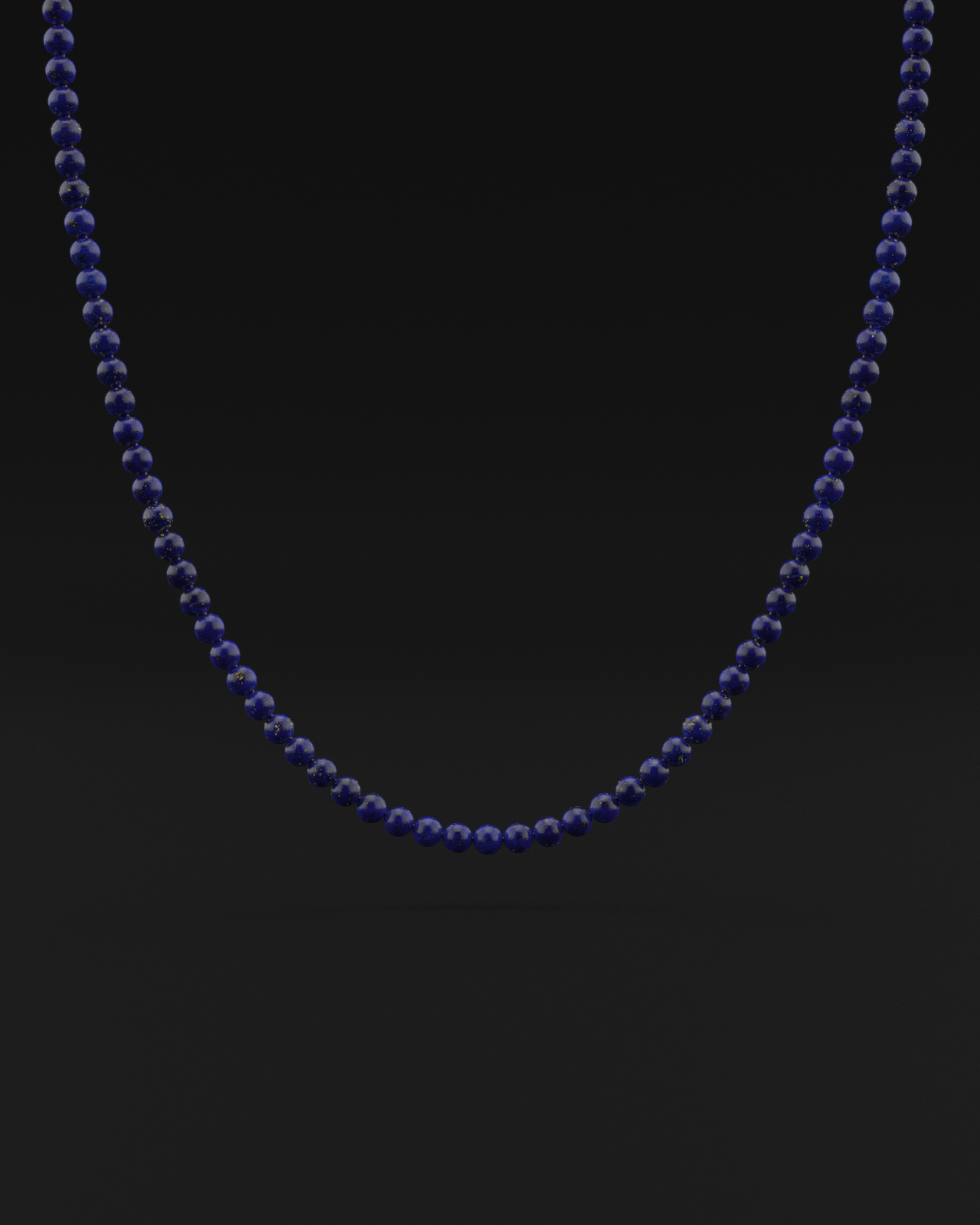 Lapis Lazuli Necklace 6mm | Vertex