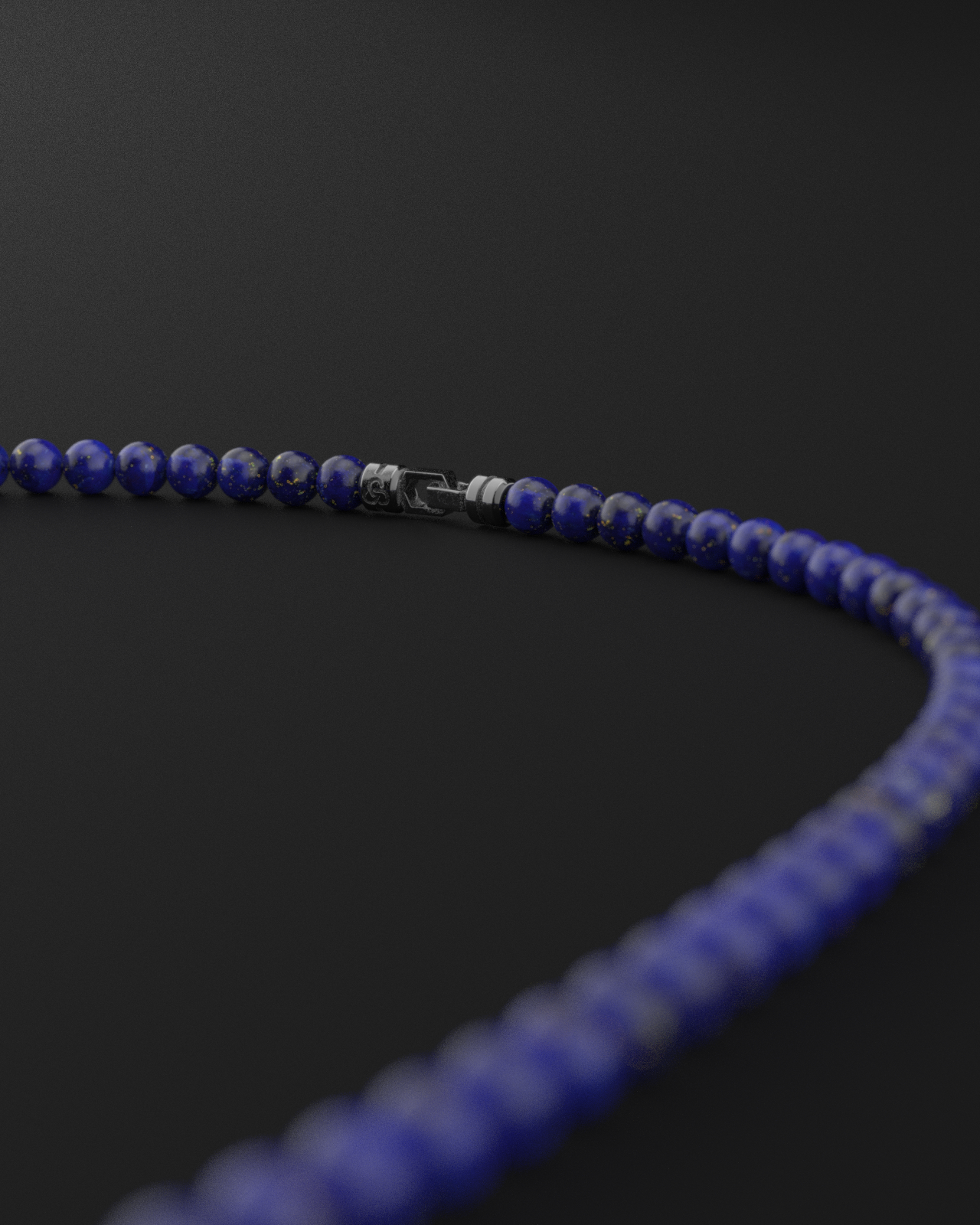 Lapis Lazuli Necklace 6mm | Vertex