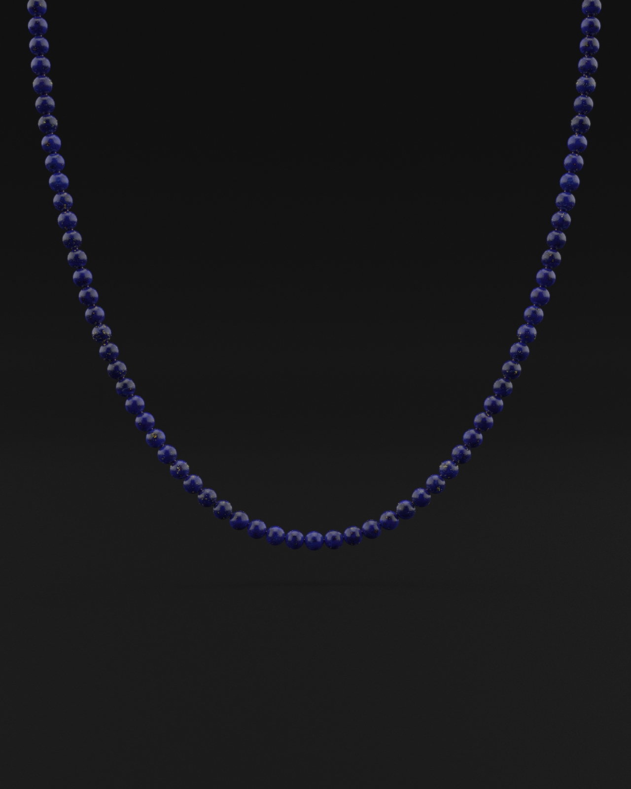 Lapis Lazuli Necklace 6mm | Vertex