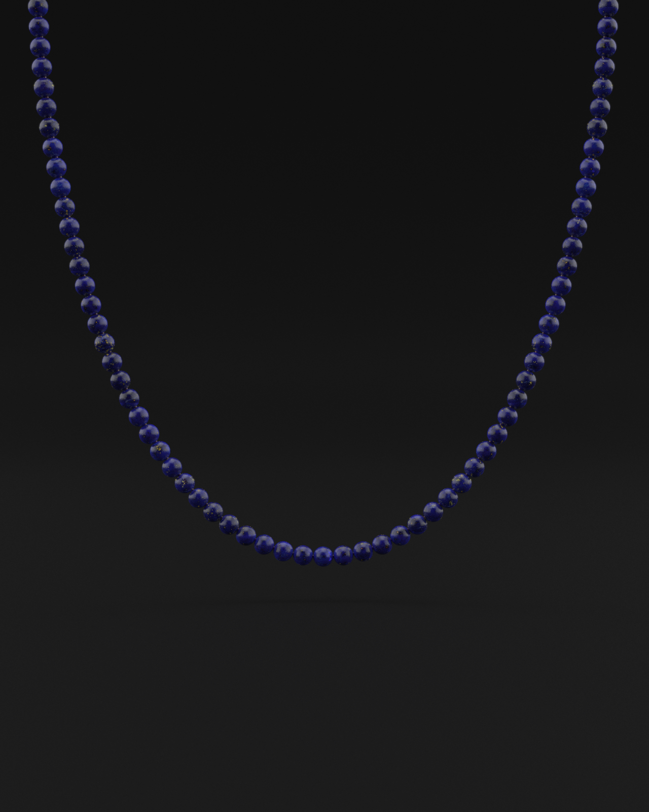 Lapis Lazuli Necklace 6mm | Vertex