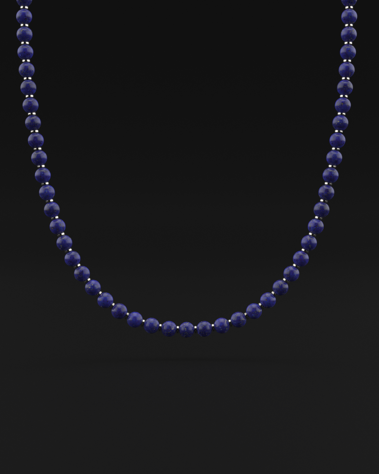 Lapis Lazuli Necklace 8mm | Prayer