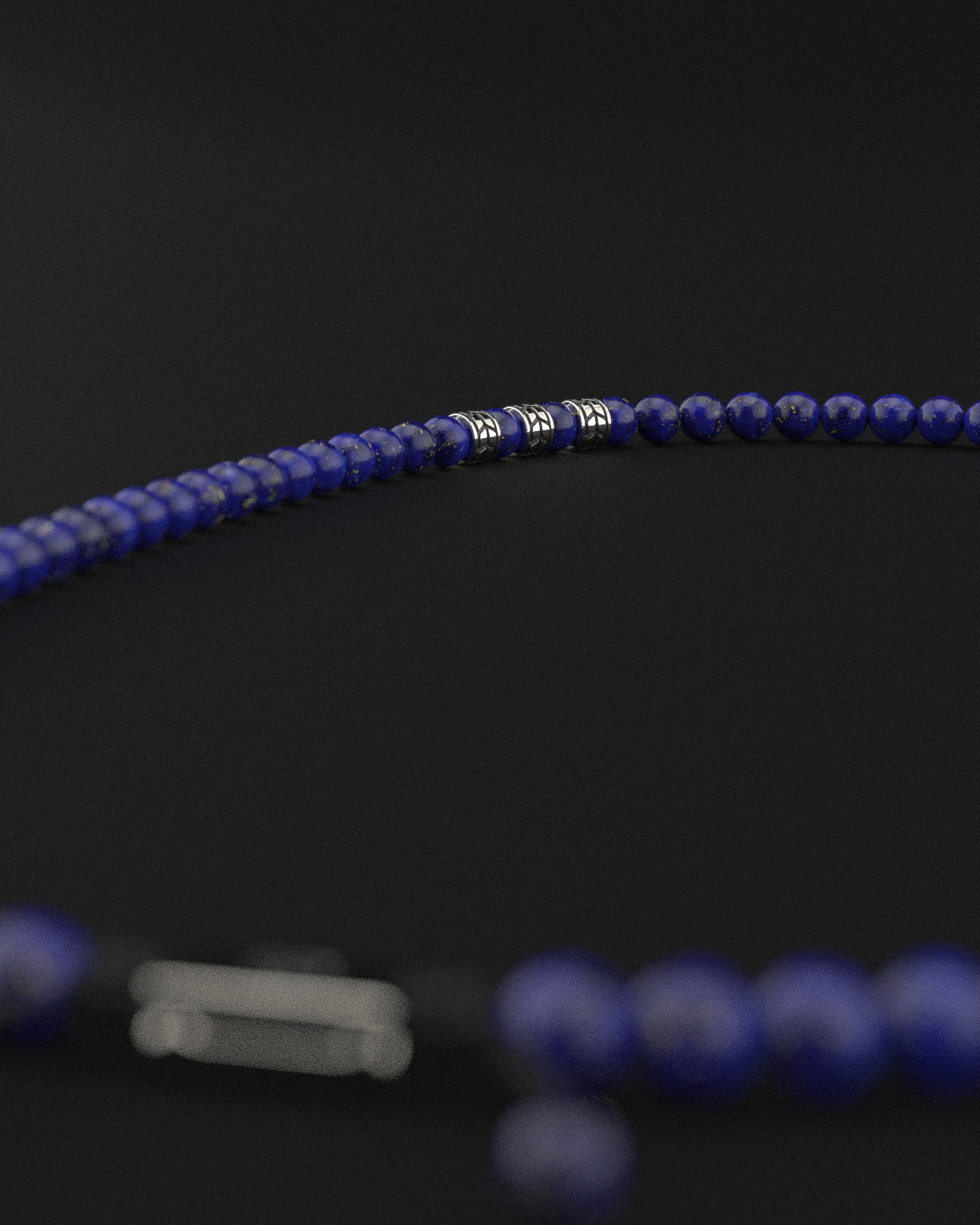 Lapis Lazuli Necklace 8mm | Royale