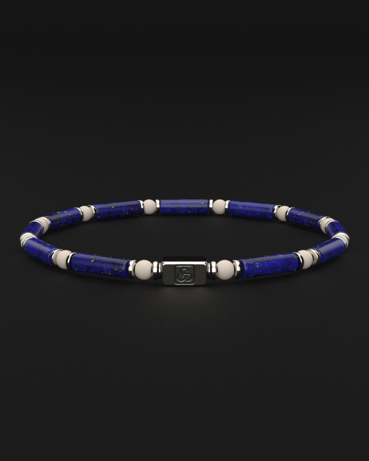 Lapis Lazuli + Rice Bracelet 4mm | PIPE