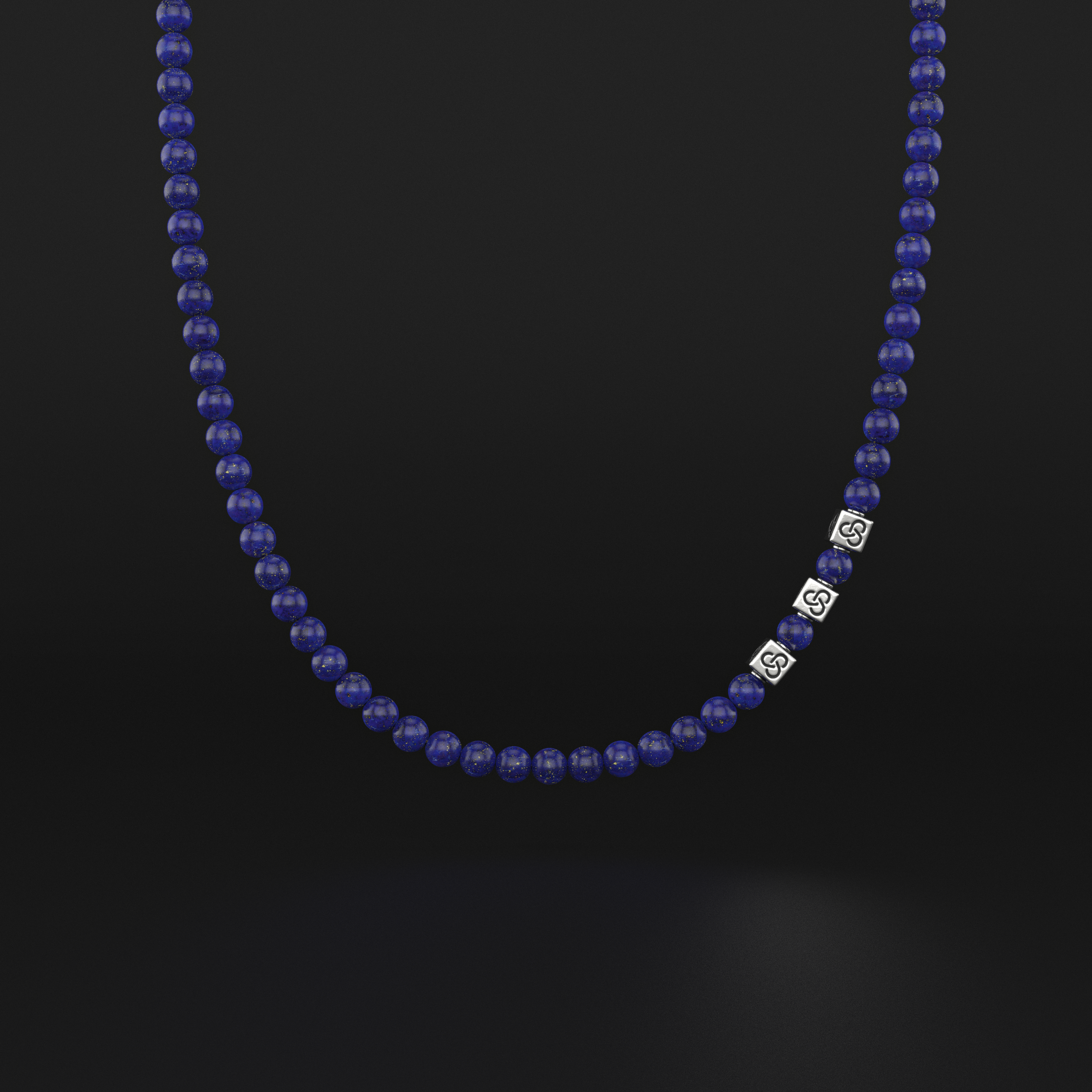 Lapis Lazuli Necklace 8mm | Essential