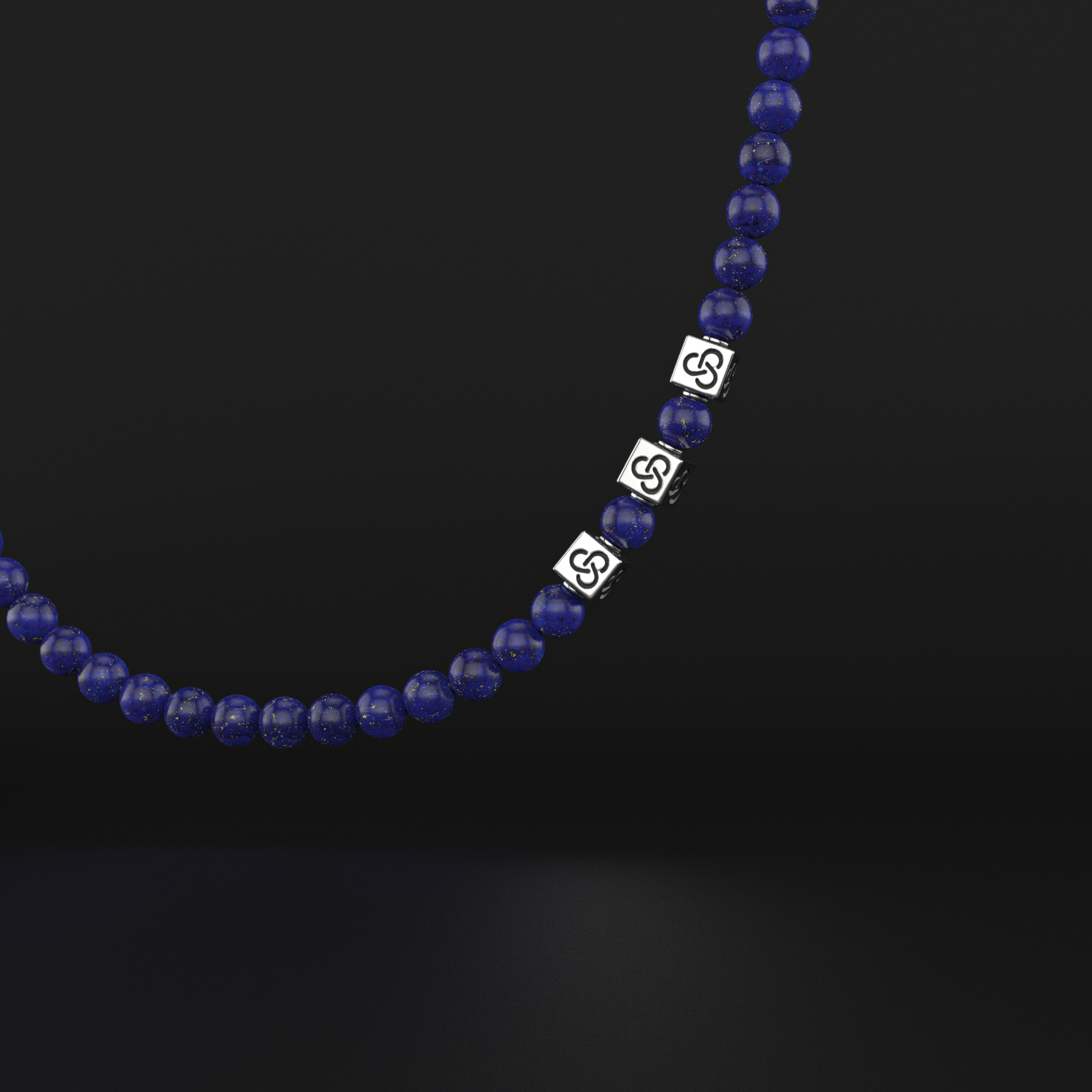 Lapis Lazuli Necklace 8mm | Essential