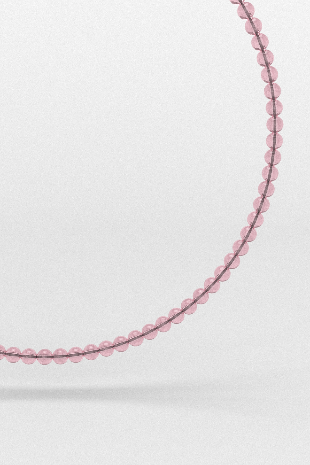 Rose Quartz Necklace 8mm | AEON