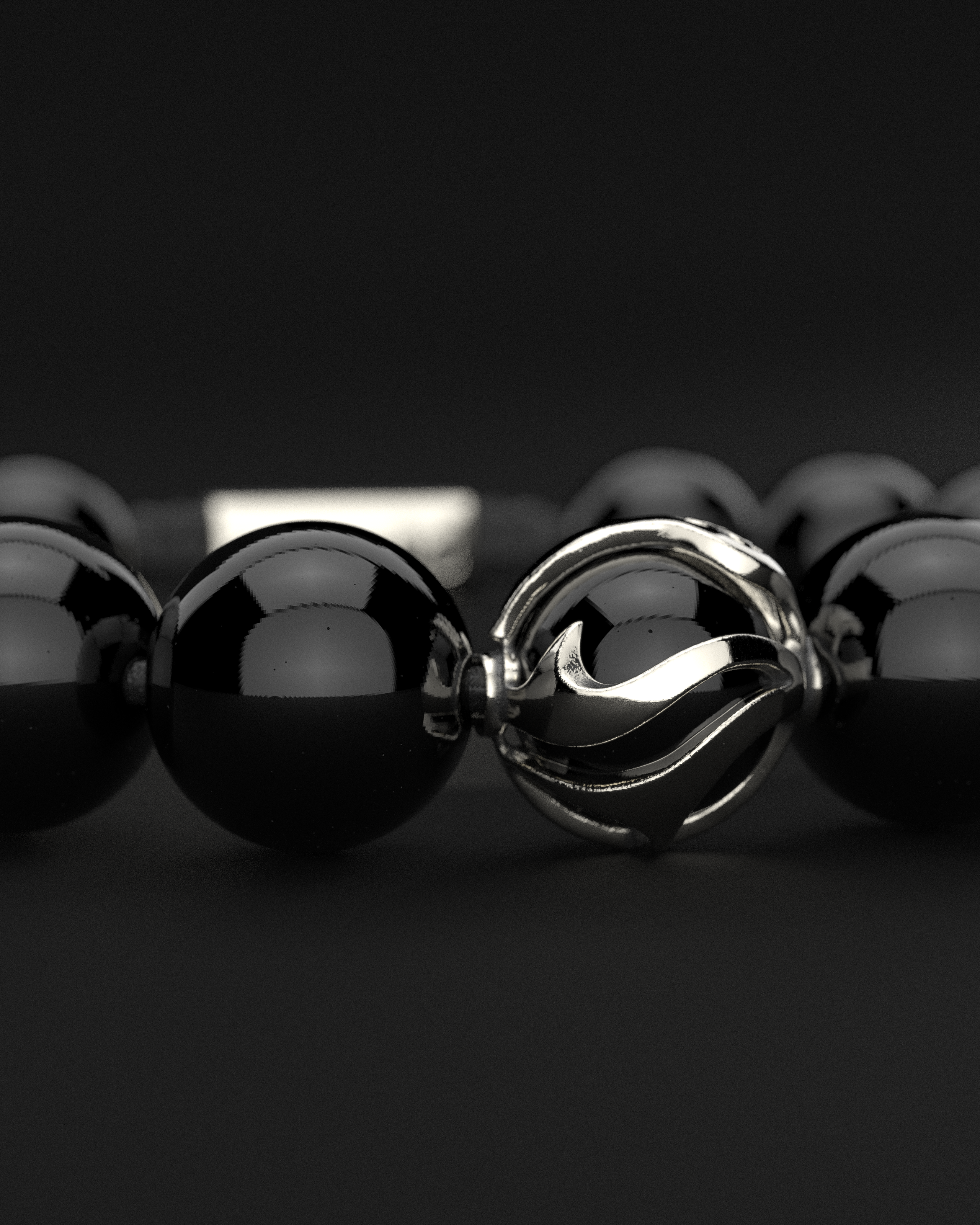 ONYX BRACELET 12MM | WAVES