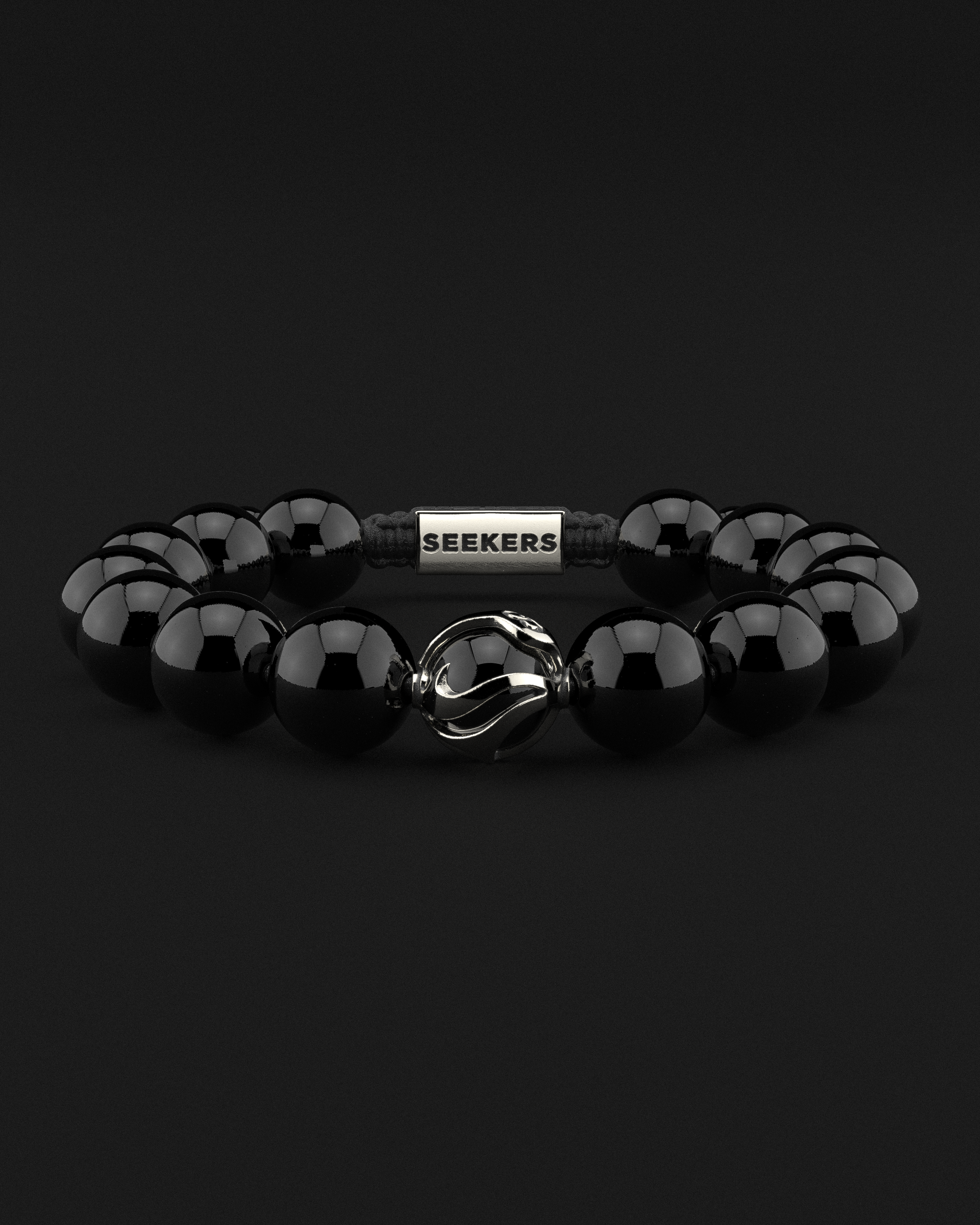 ONYX BRACELET 12MM | WAVES