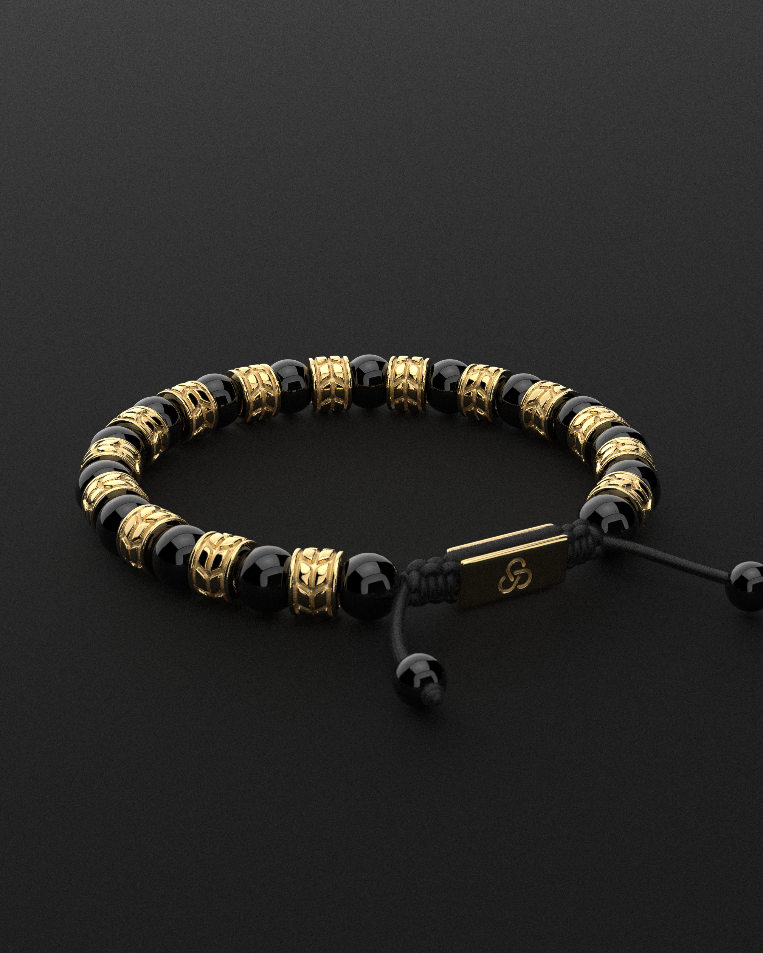 ONYX BRACELET 8MM | ROYALE