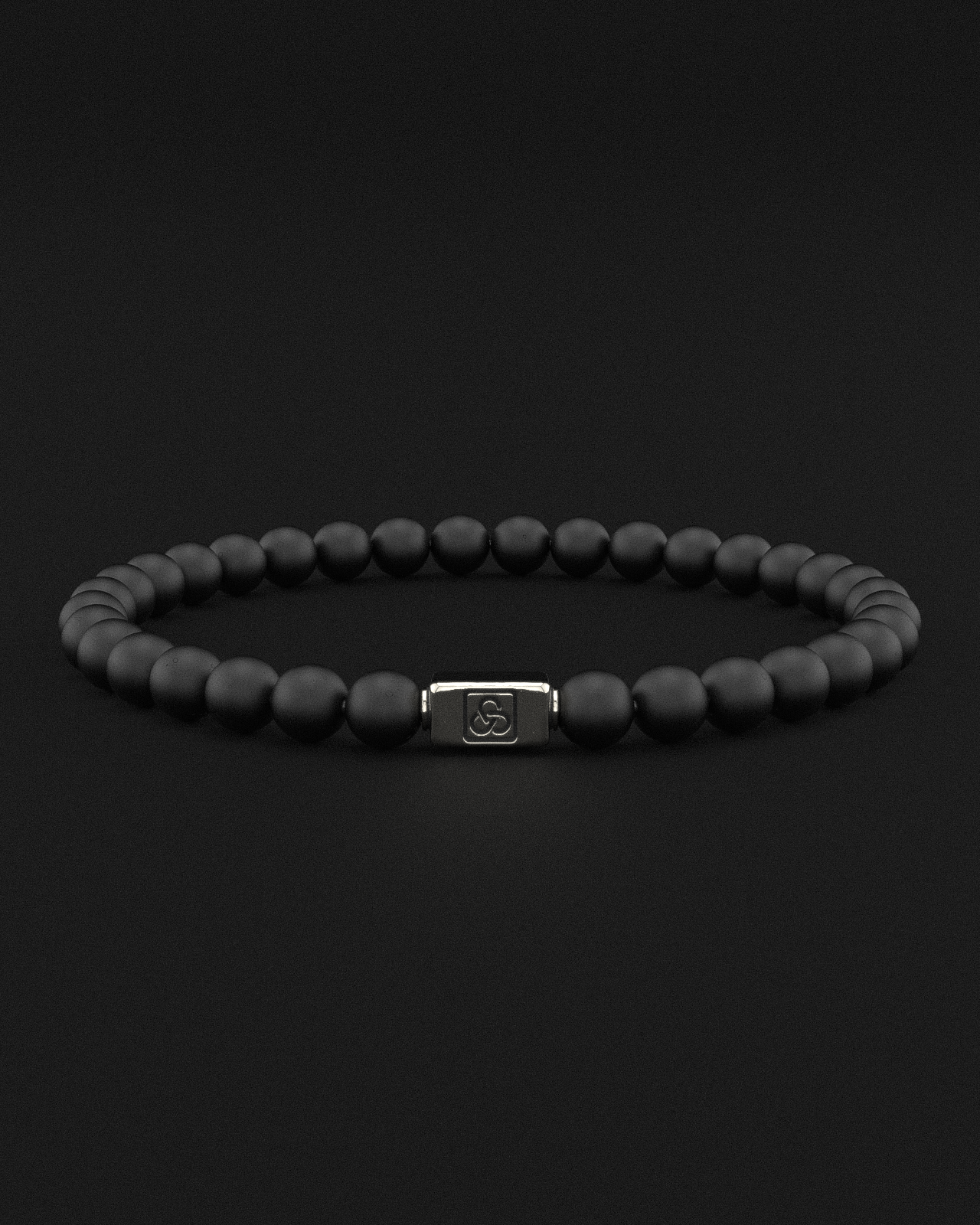 ONYX MATTE BRACELET 6MM | ESSENTIAL