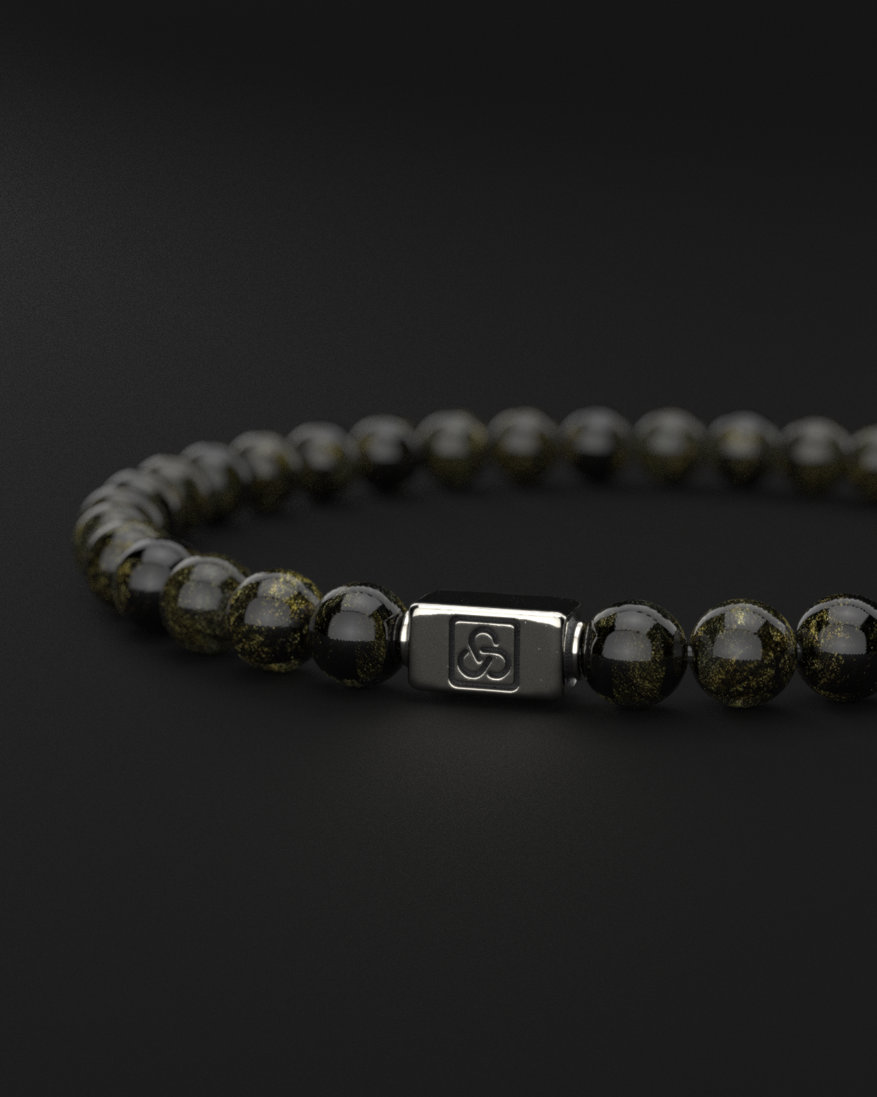 Obsidian Bracelet 6mm | Essential