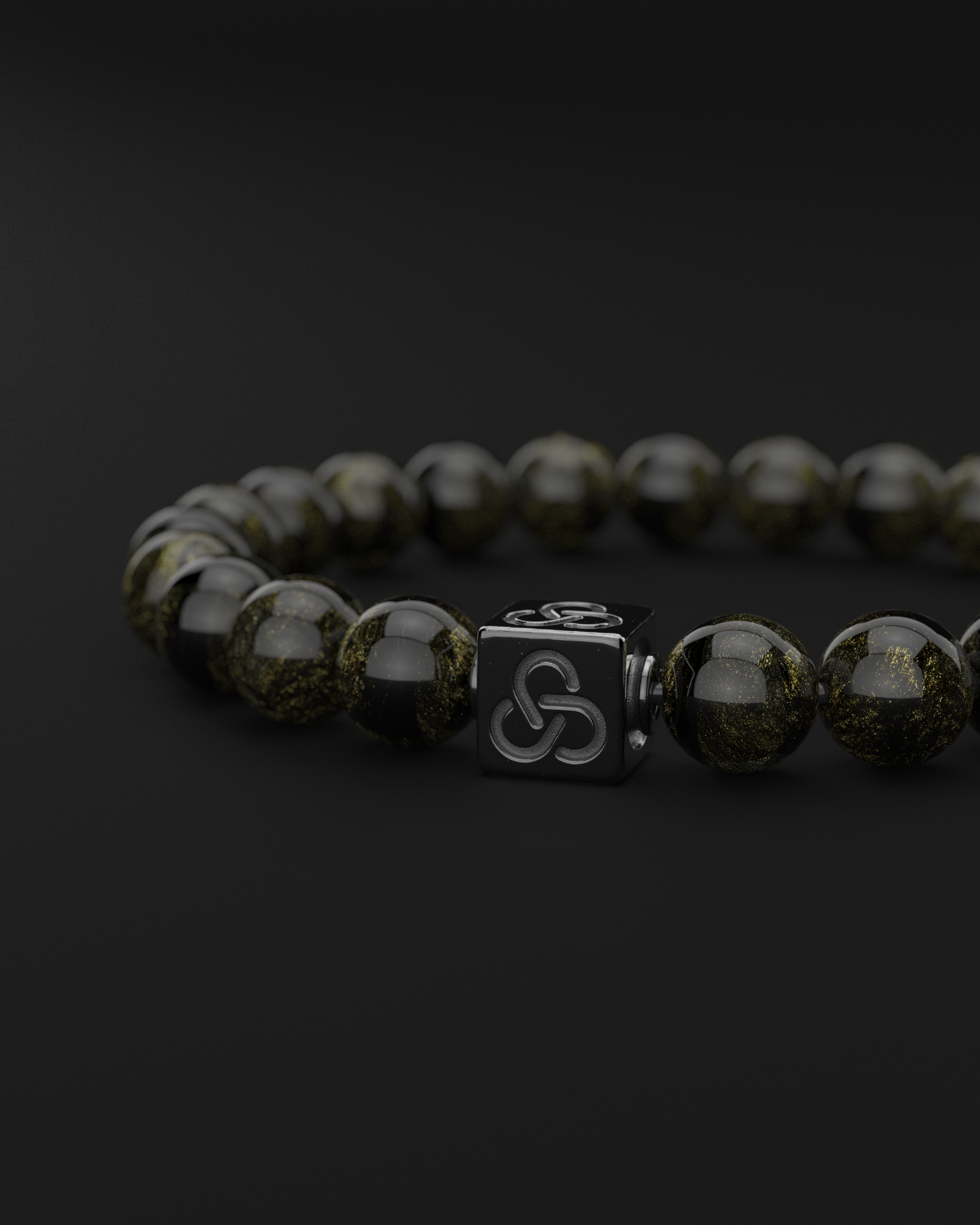 Obsidian Bracelet 8mm | Essential