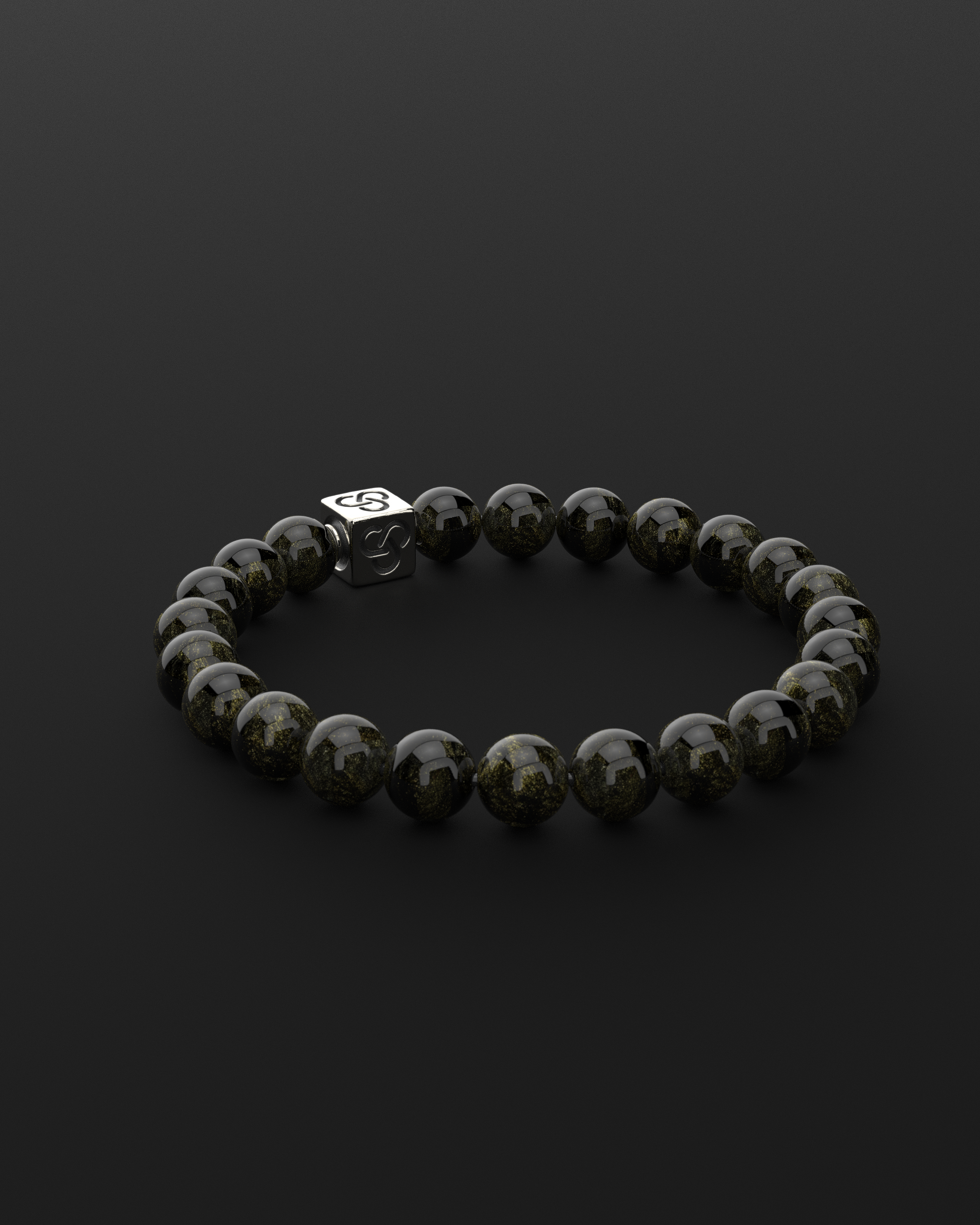 Obsidian Bracelet 8mm | Essential