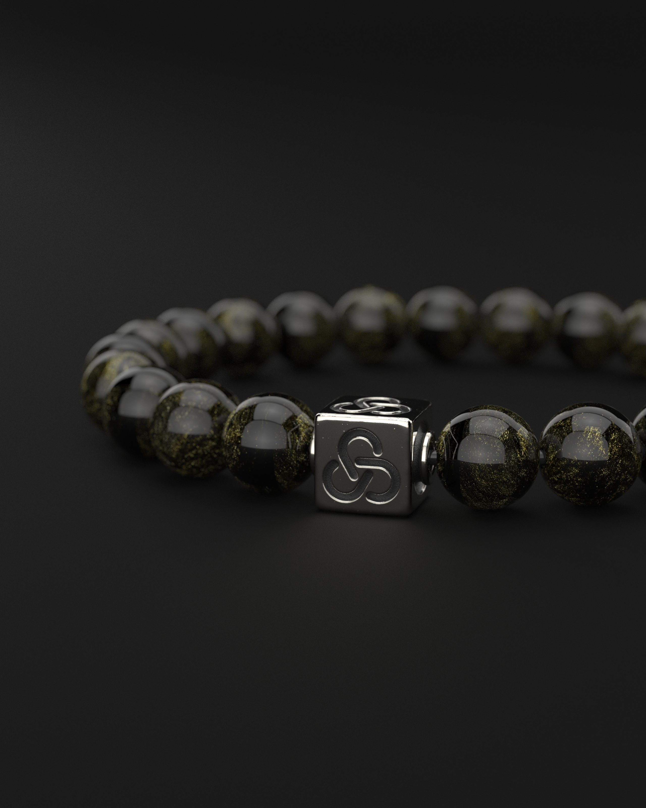 Obsidian Bracelet 8mm | Essential