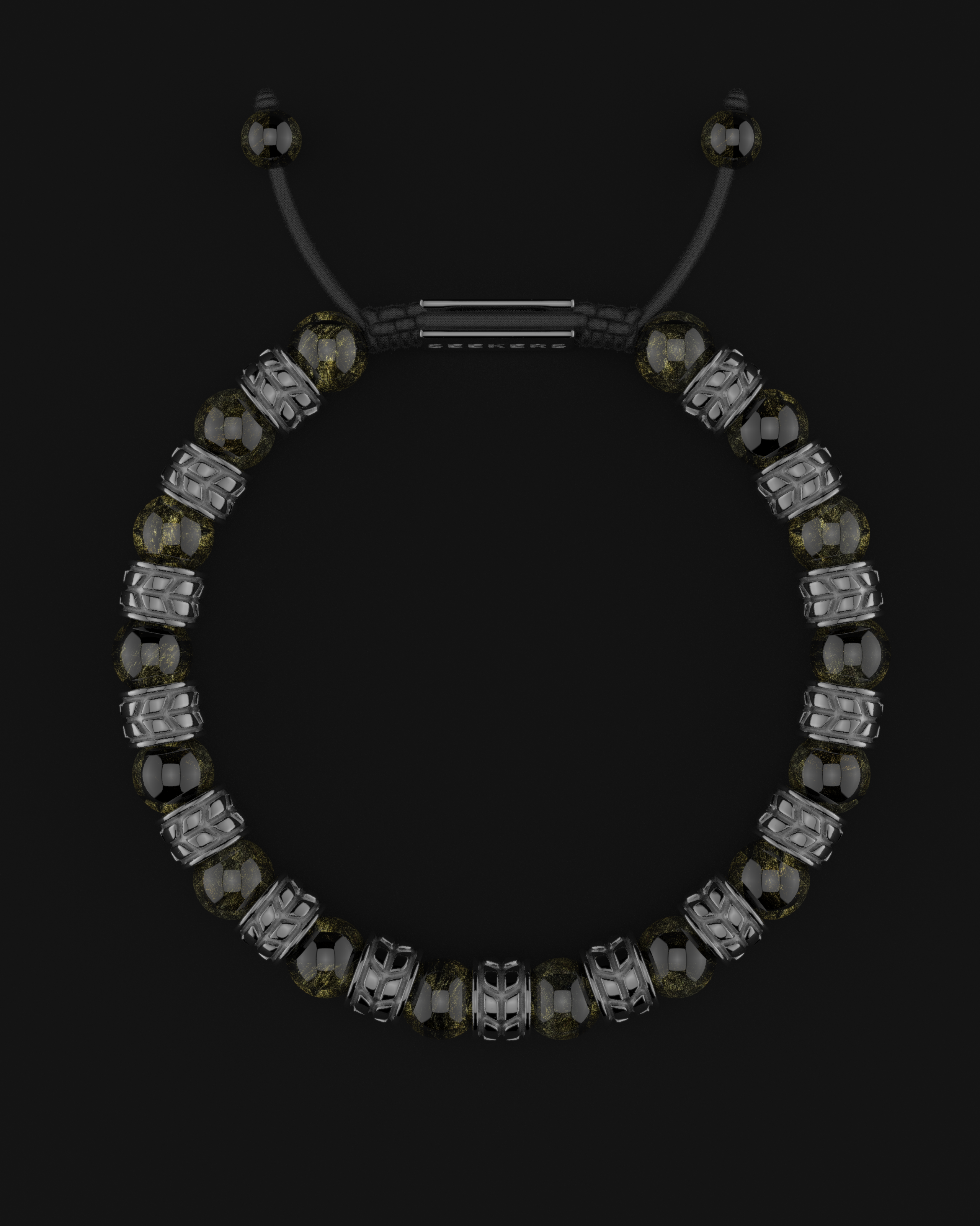 Obsidian Bracelet 8mm | Royale