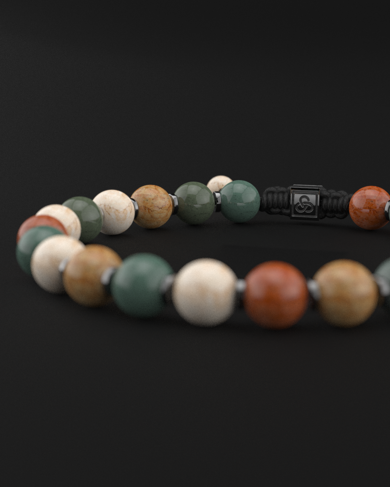 Ocean Agate Bracelet 8mm | Prayer