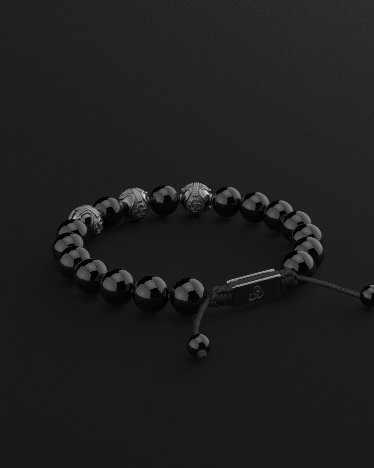 Onyx Bracelet 10mm | Premium