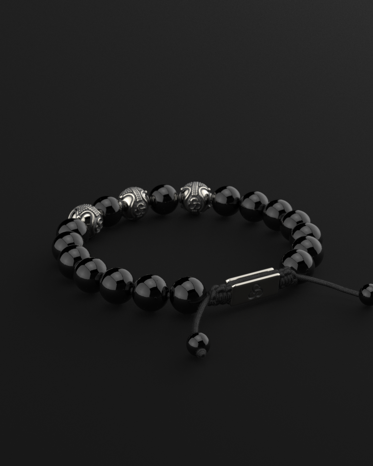 Onyx Bracelet 10mm | Premium