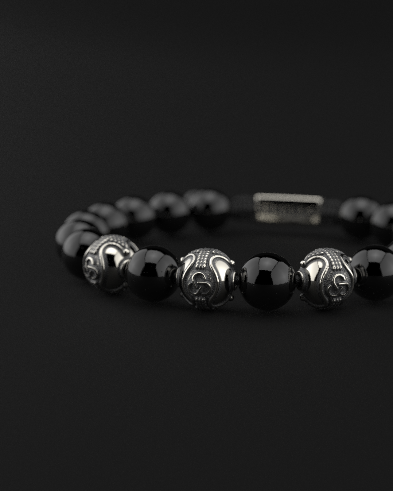 Onyx Bracelet 10mm | Premium