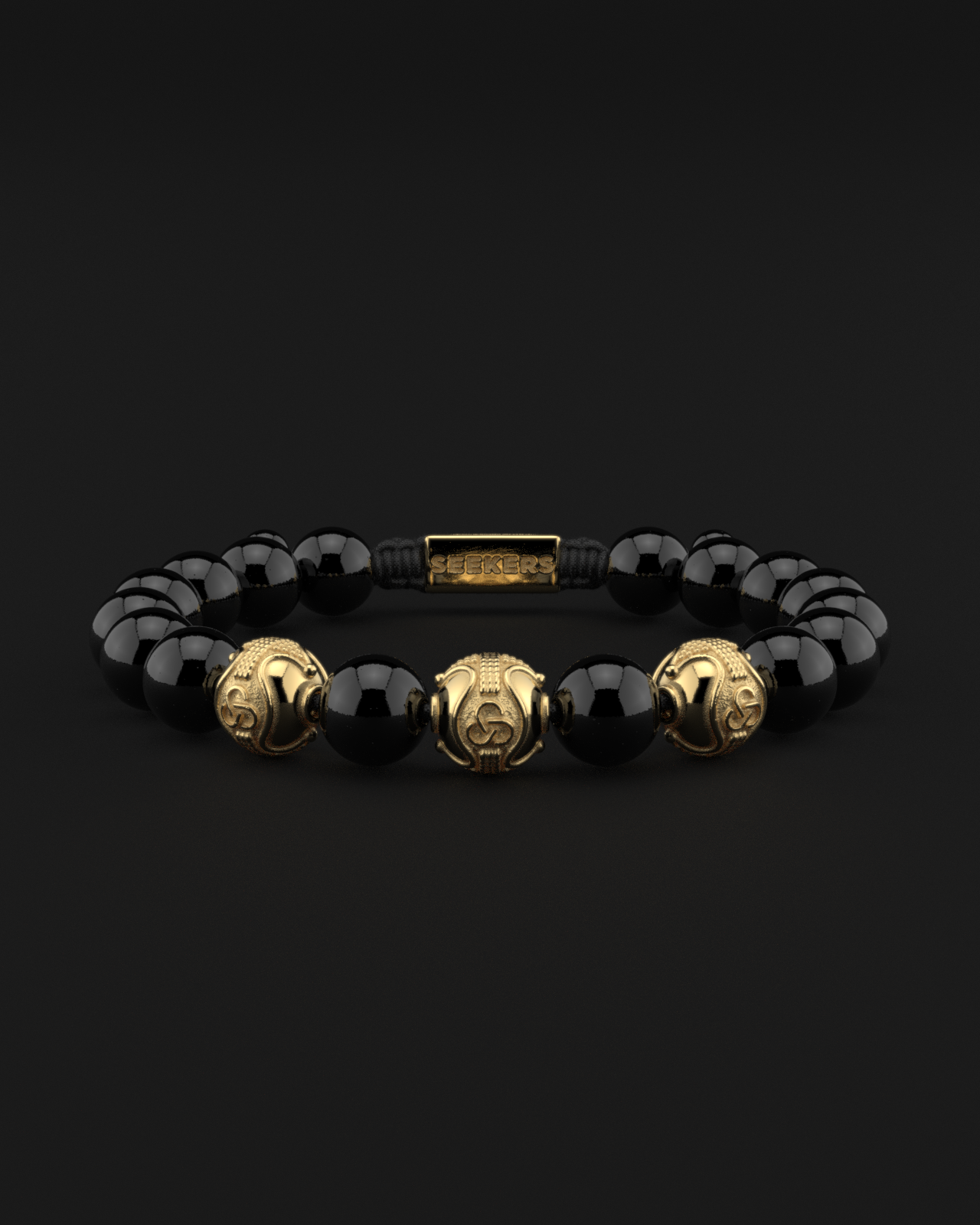 Onyx Bracelet 10mm | Premium