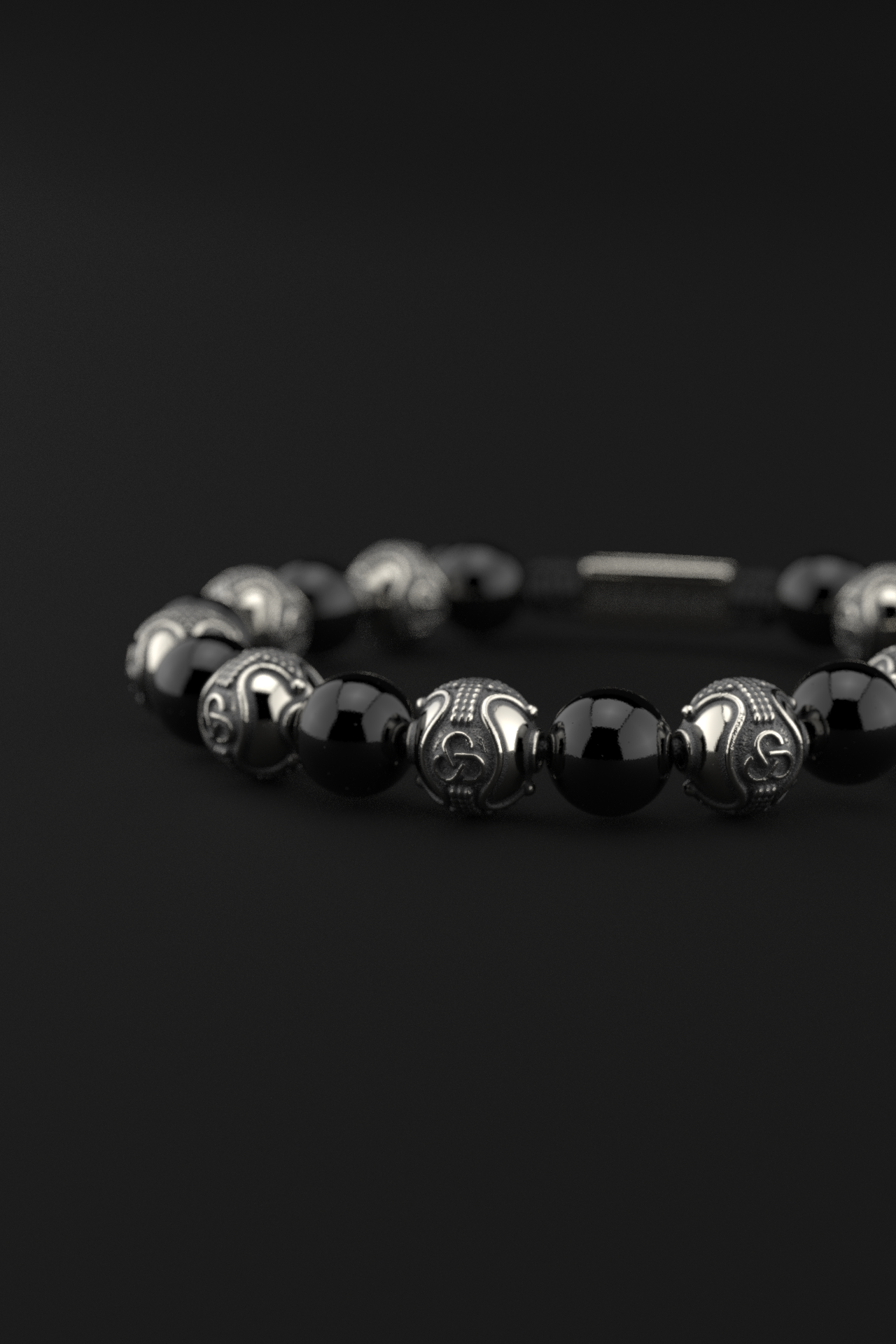 Onyx Bracelet 10mm | Prestige