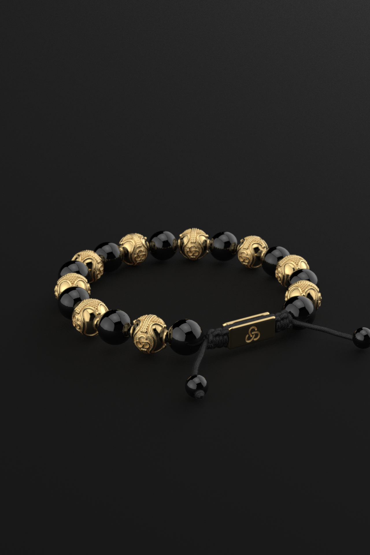 Onyx Bracelet 10mm | Prestige