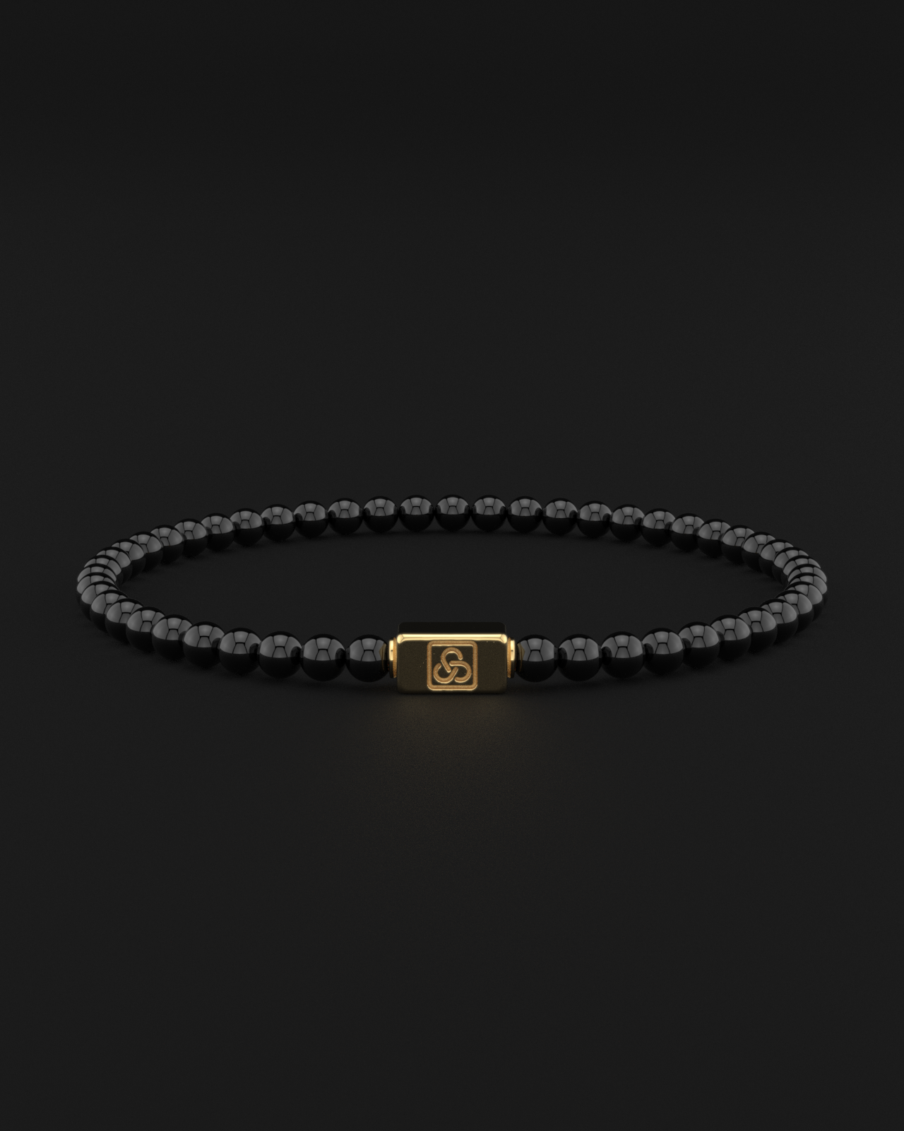 Onyx Bracelet 4mm | Essential