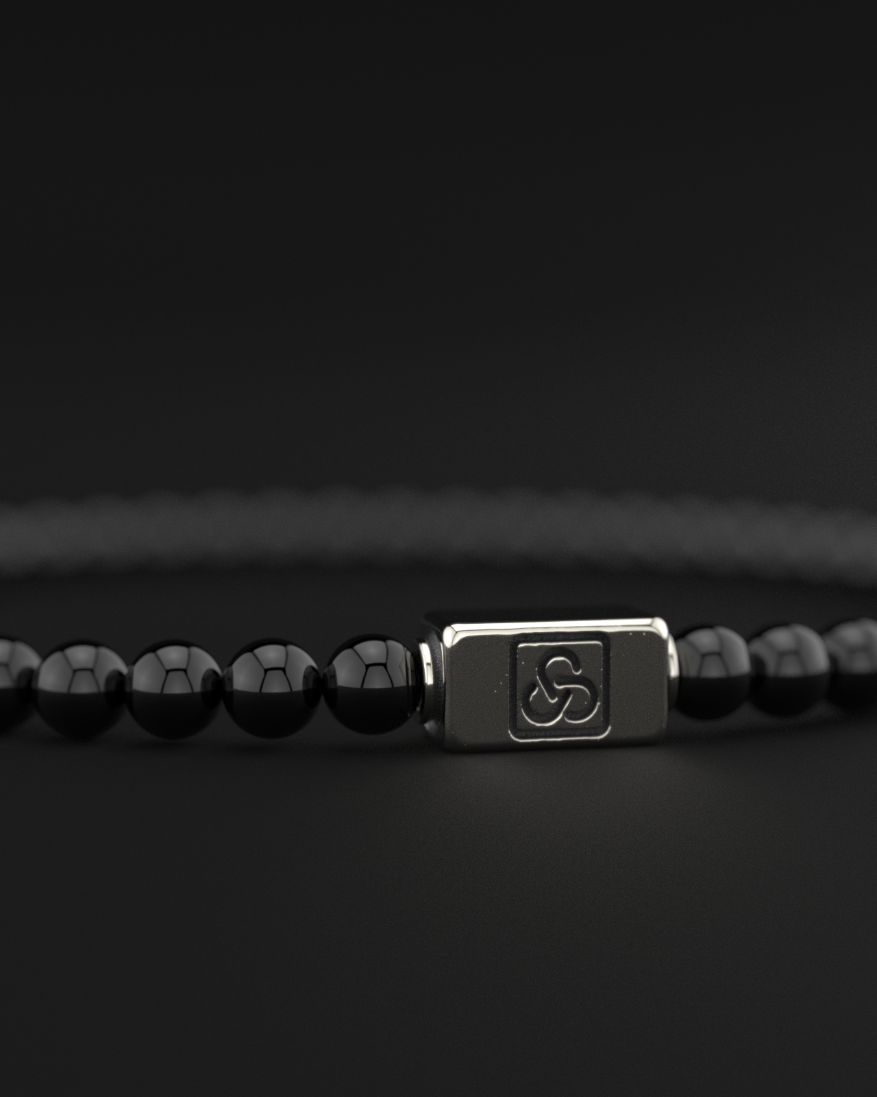 Onyx Bracelet 4mm | Essential