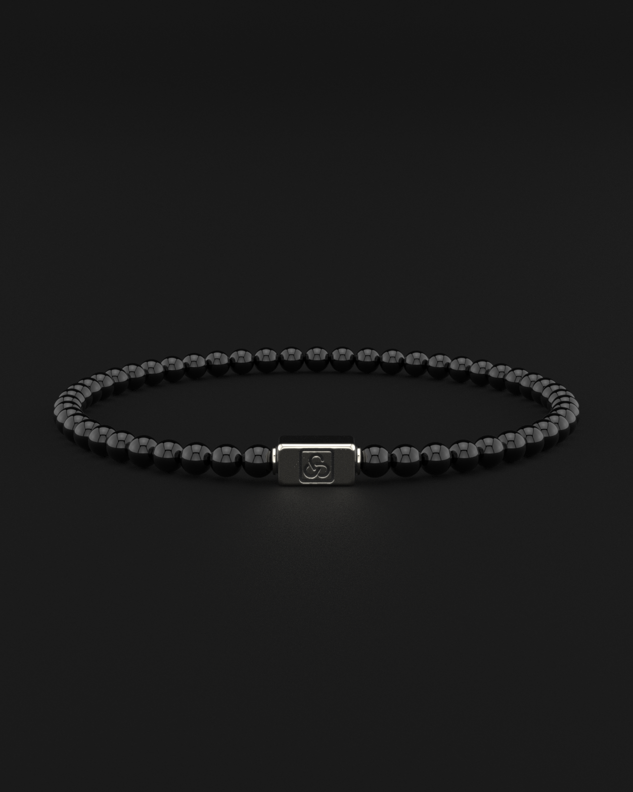 Onyx Bracelet 4mm | Essential