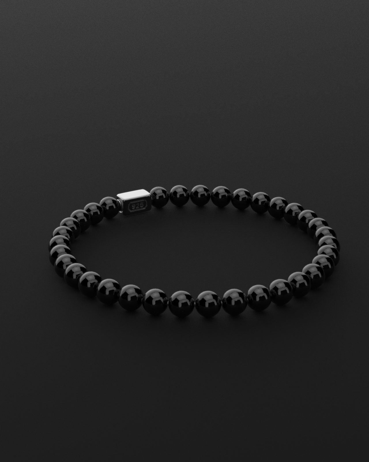 Onyx Bracelet 6mm | Essential