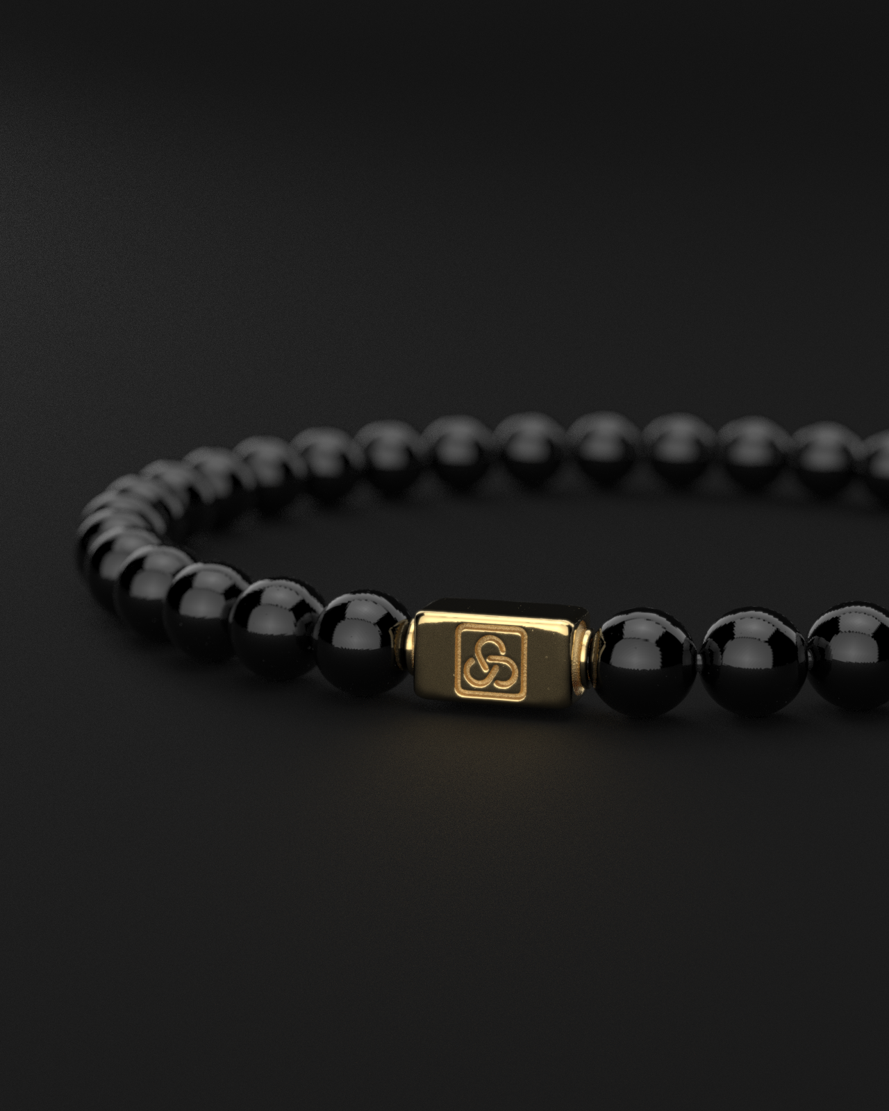 Onyx Bracelet 6mm | Essential