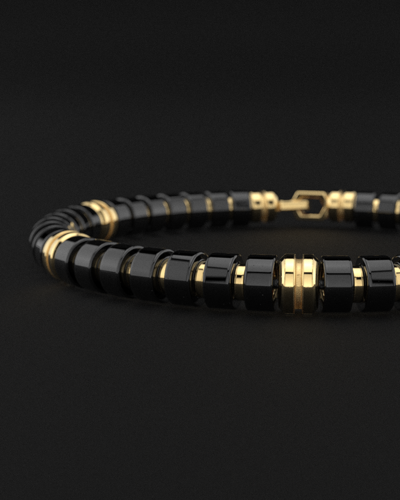 Onyx Bracelet 6mm | Premium Spacer