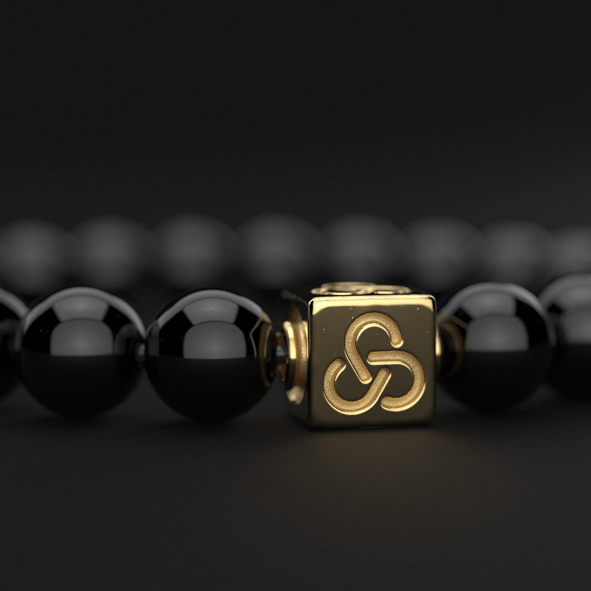 Onyx Bracelet 8mm | Essential – Strength & Protection - Seekers