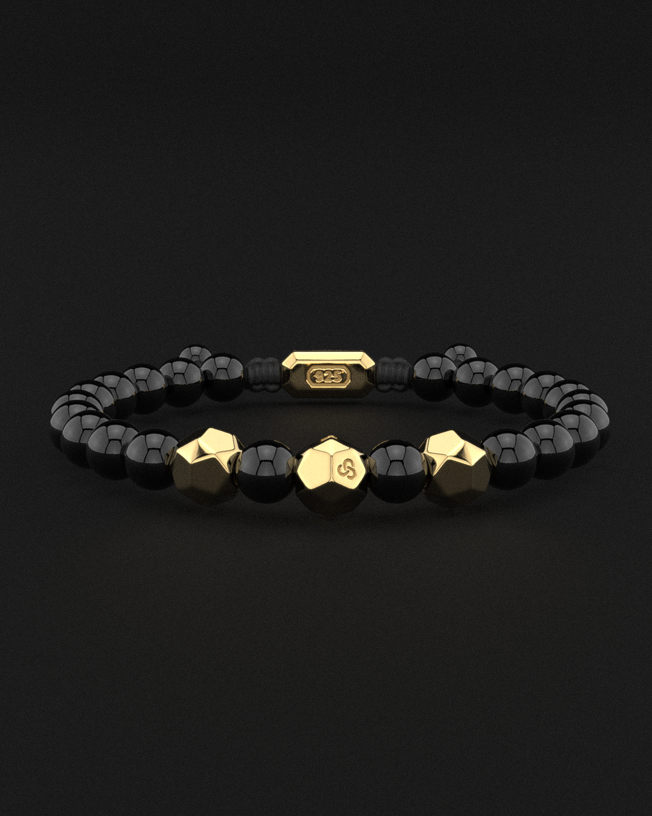 Onyx Bracelet 8mm | Geom